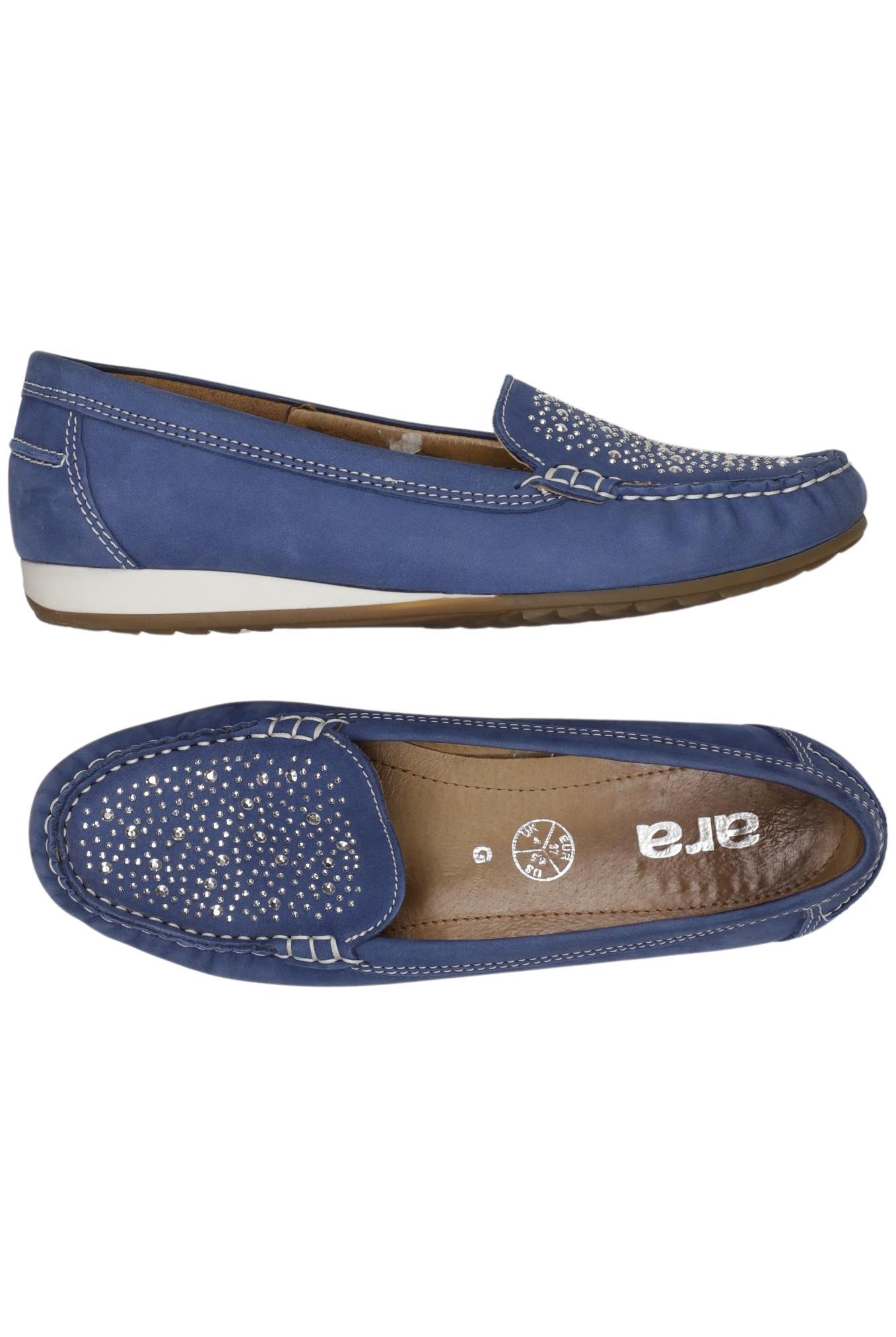 

Ara Damen Halbschuh, blau, Gr. 37