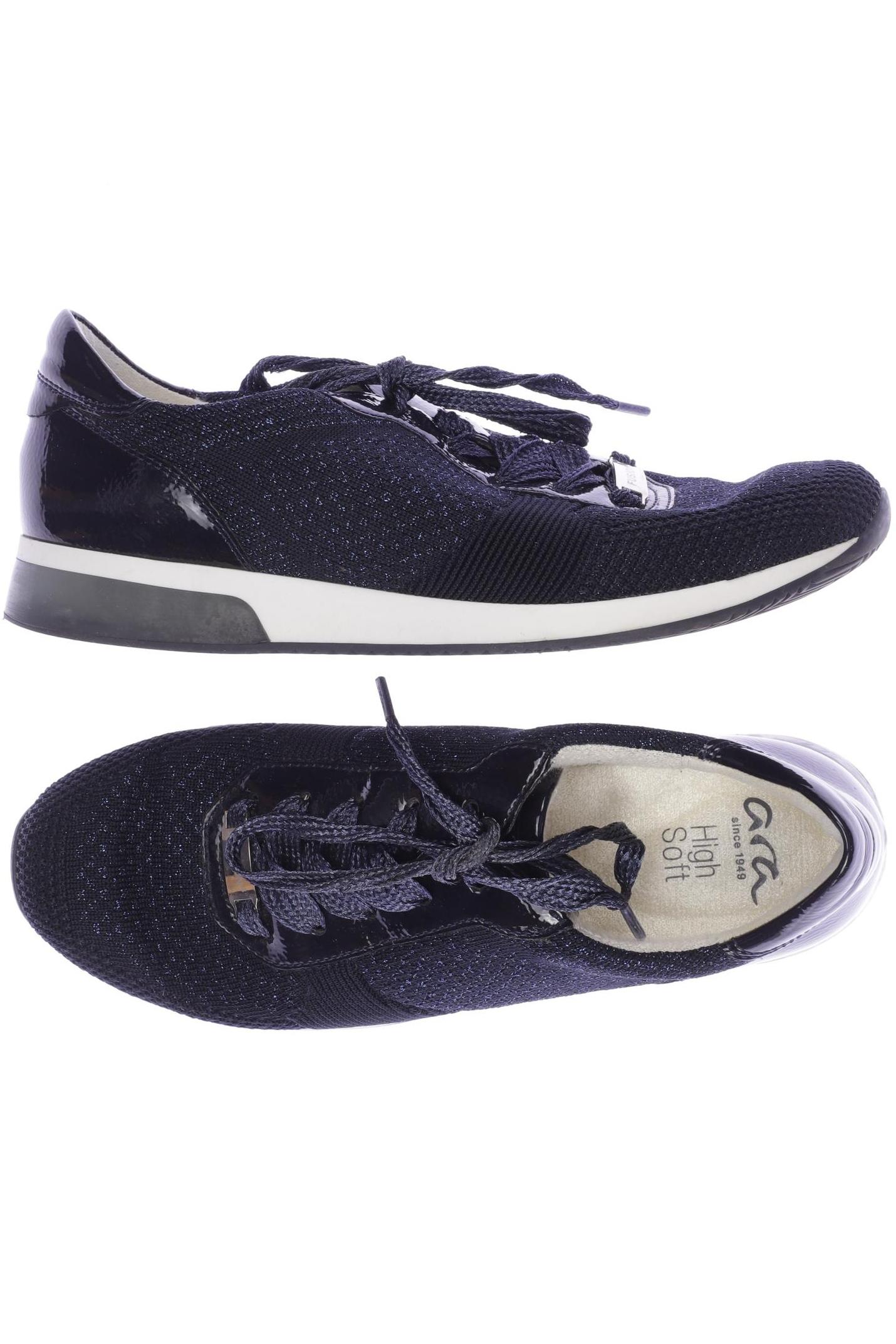 

Ara Damen Halbschuh, marineblau, Gr. 4.5