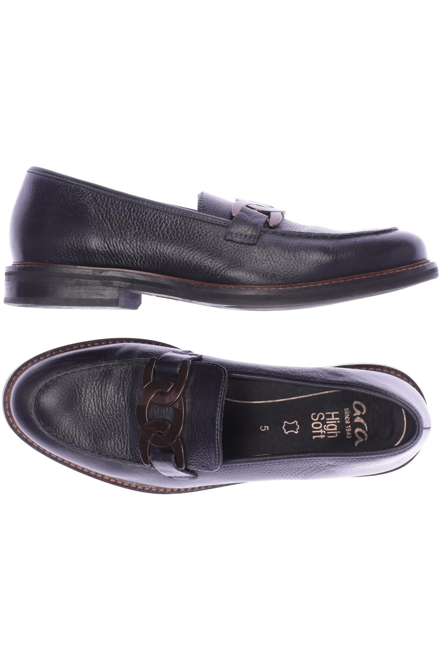 

Ara Damen Halbschuh, marineblau, Gr. 5