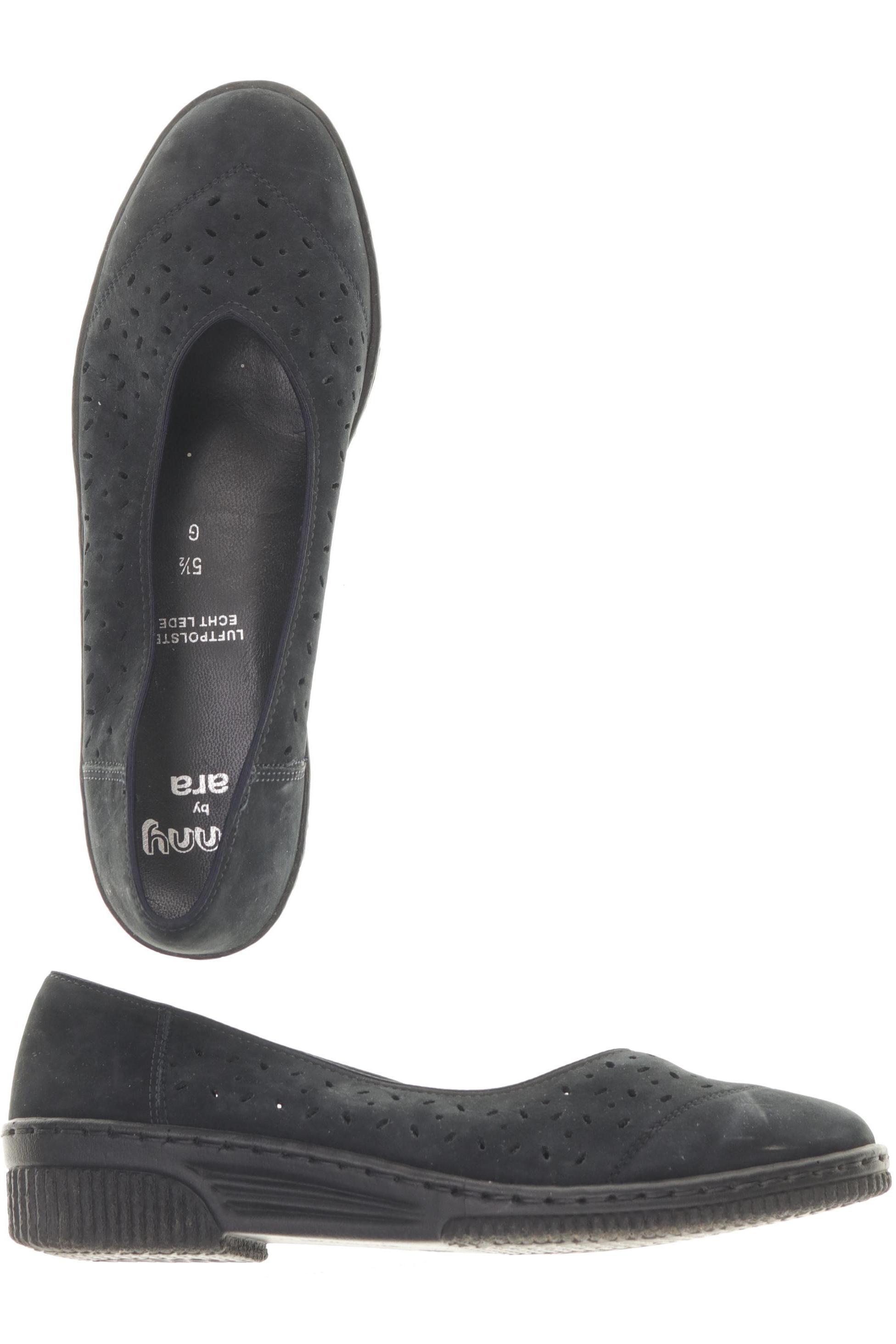 

Ara Damen Halbschuh, schwarz, Gr. 5.5