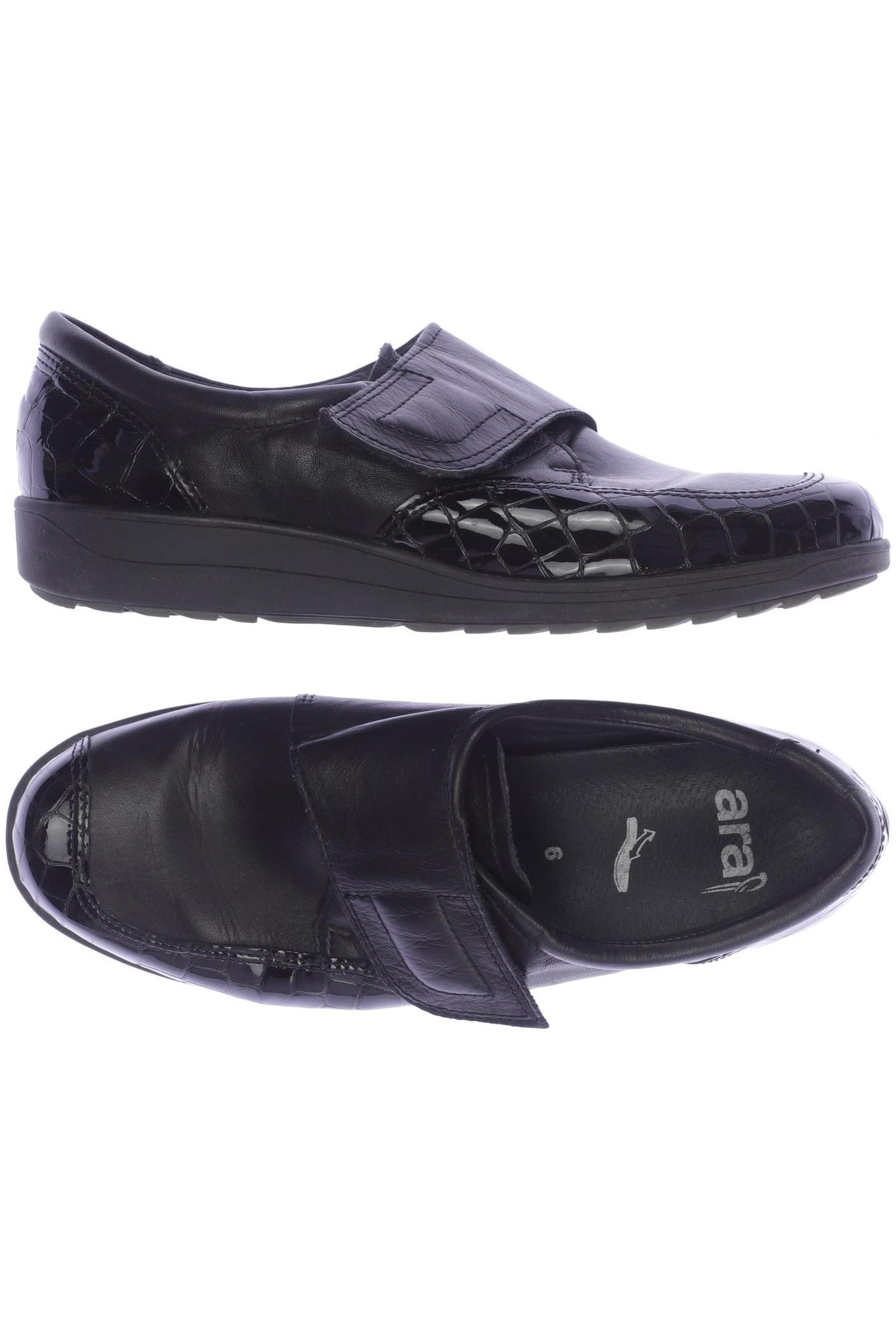 

Ara Damen Halbschuh, schwarz, Gr. 39