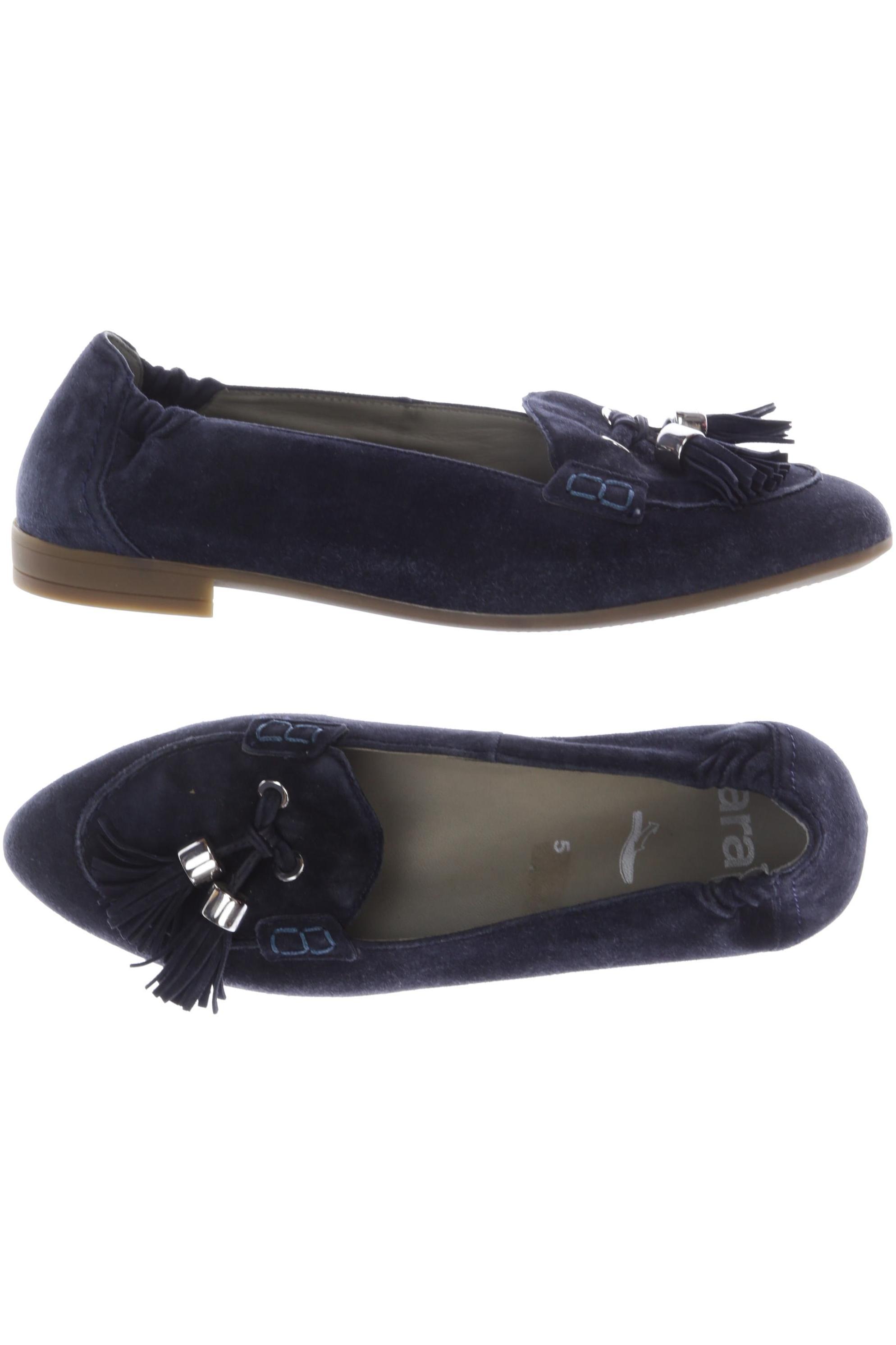 

Ara Damen Halbschuh, marineblau, Gr. 5