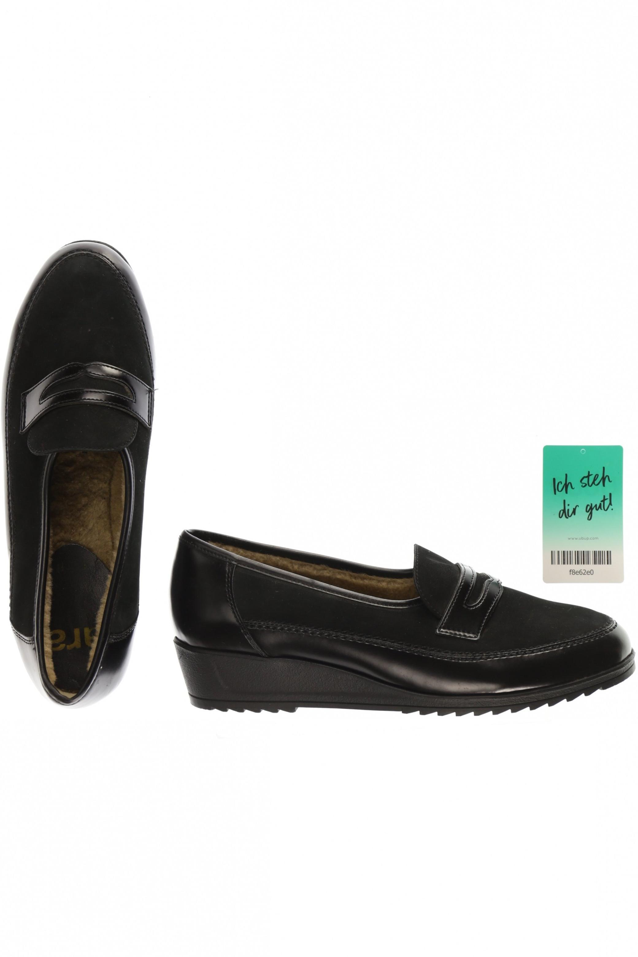 

Ara Damen Halbschuh, schwarz, Gr. 6.5