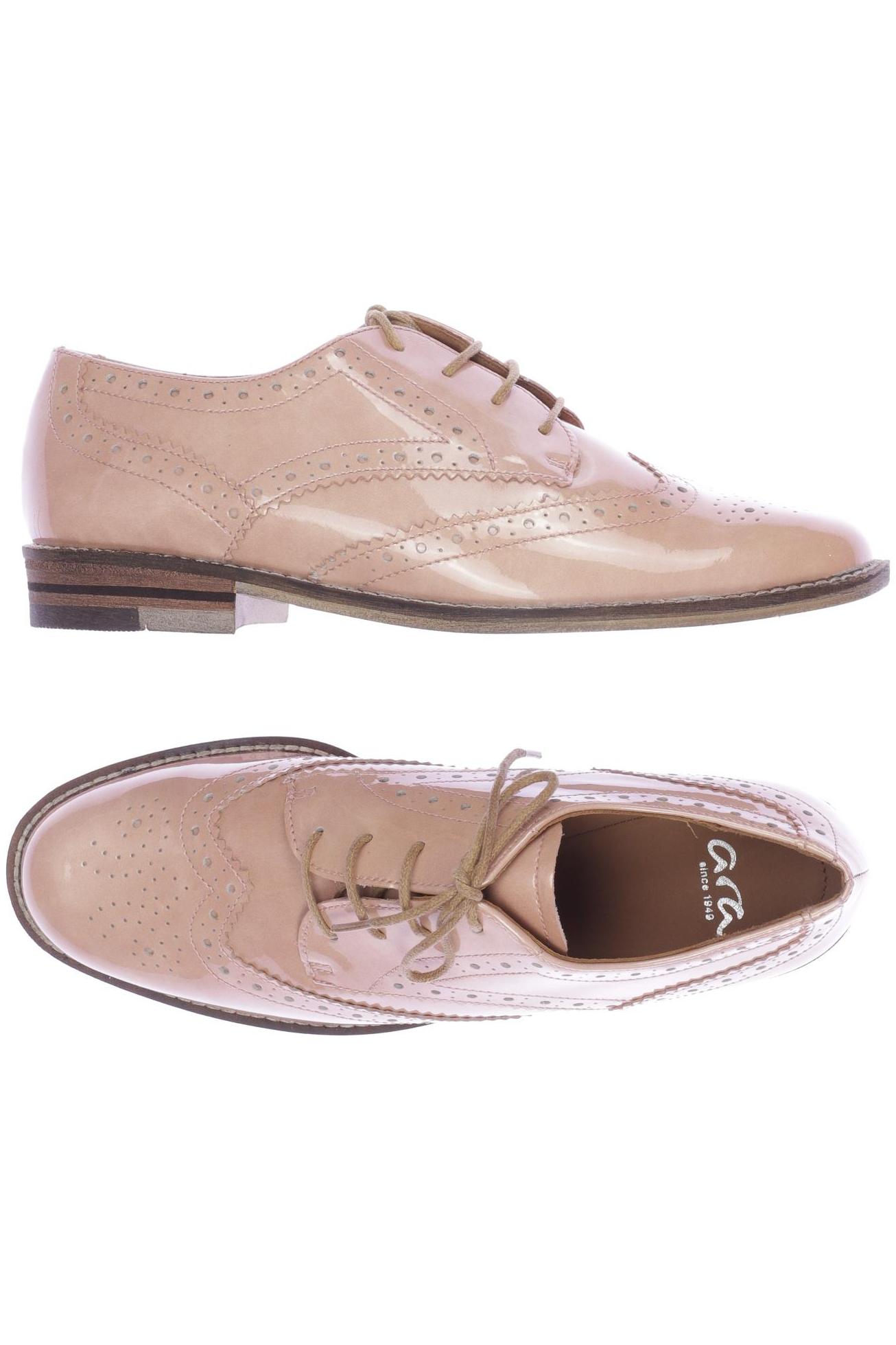 

Ara Damen Halbschuh, beige, Gr. 4.5