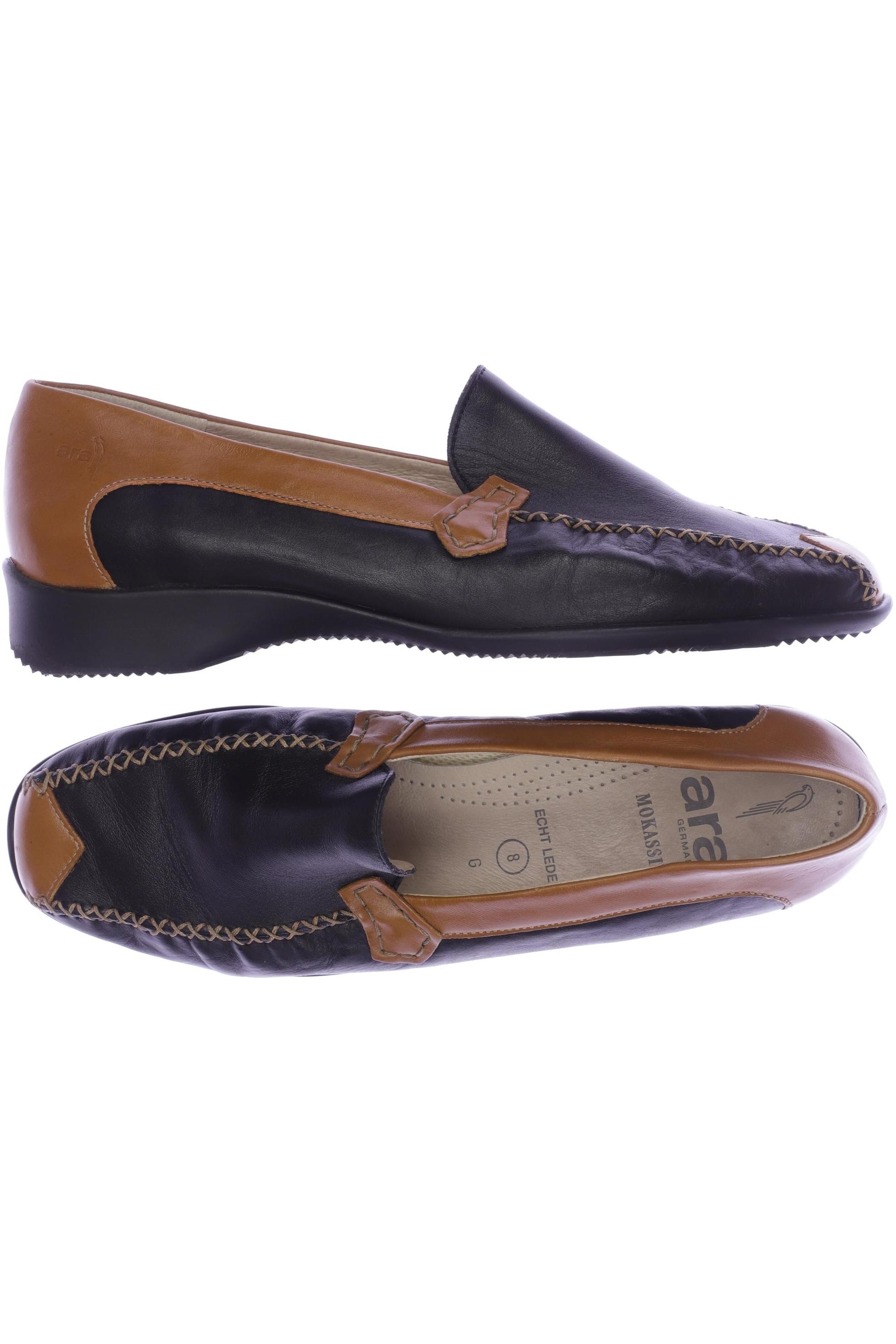 

Ara Damen Halbschuh, schwarz, Gr. 8