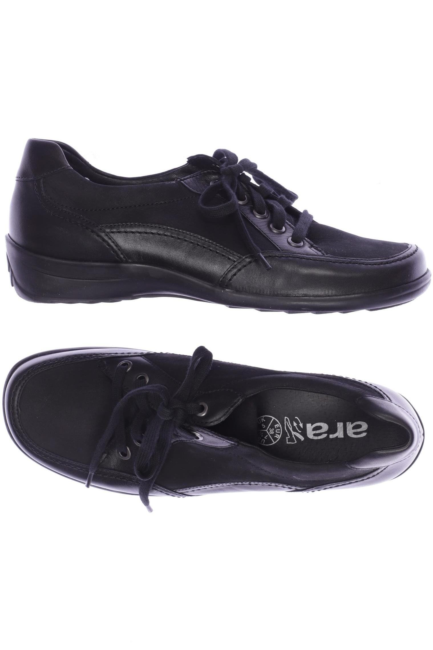 

Ara Damen Halbschuh, schwarz, Gr. 38