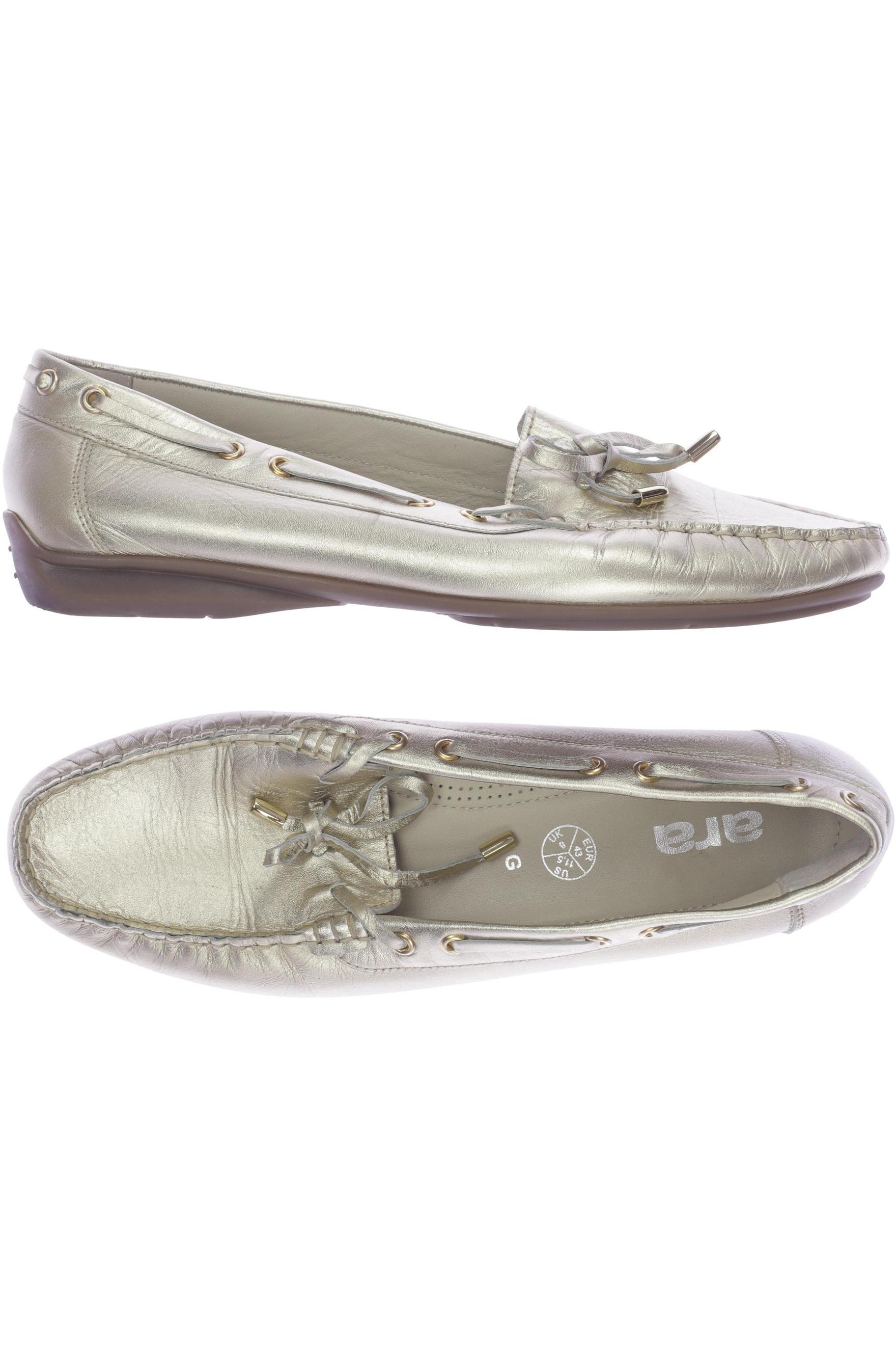 

Ara Damen Halbschuh, gold, Gr. 43
