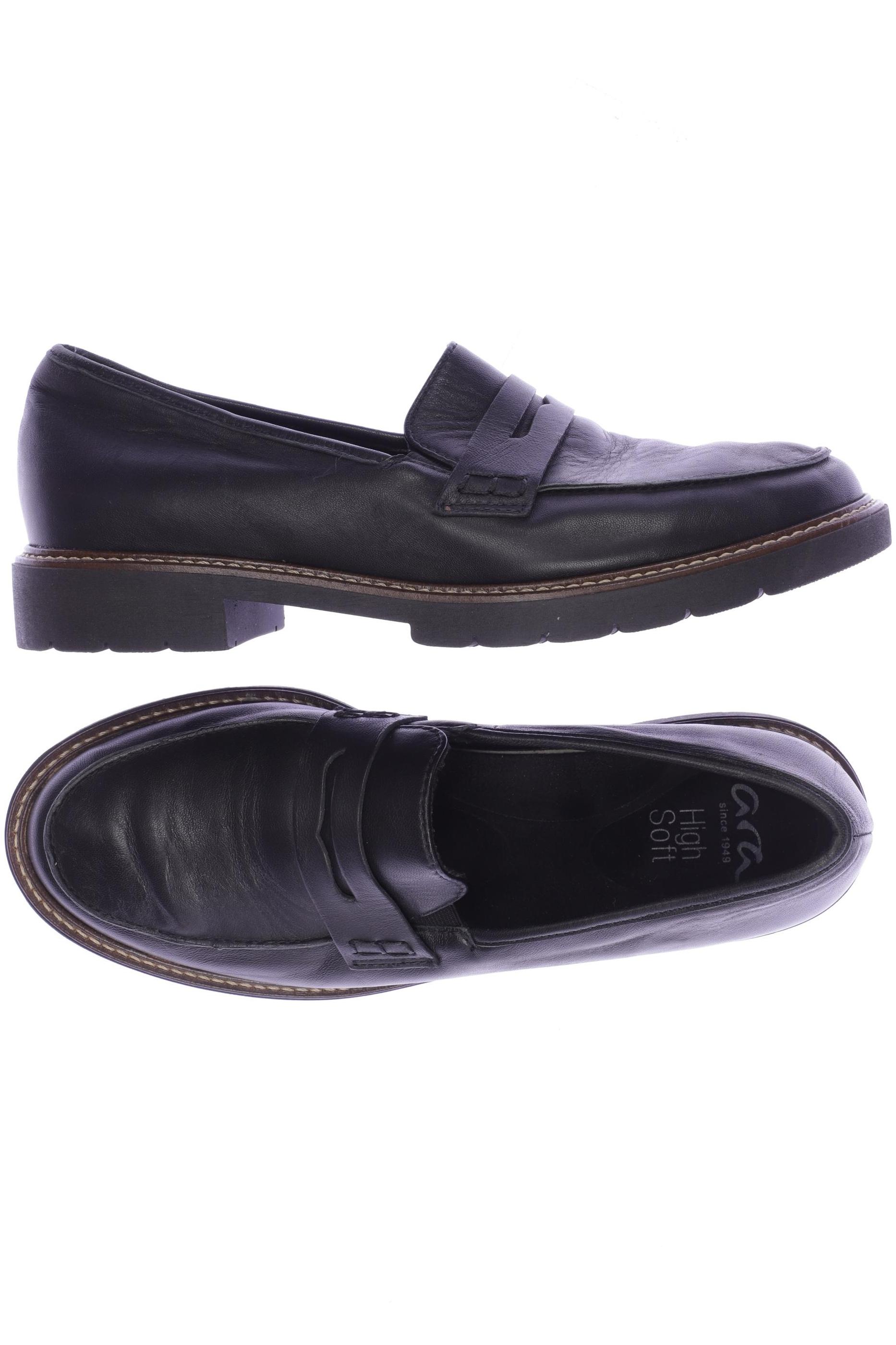 

Ara Damen Halbschuh, schwarz, Gr. 38