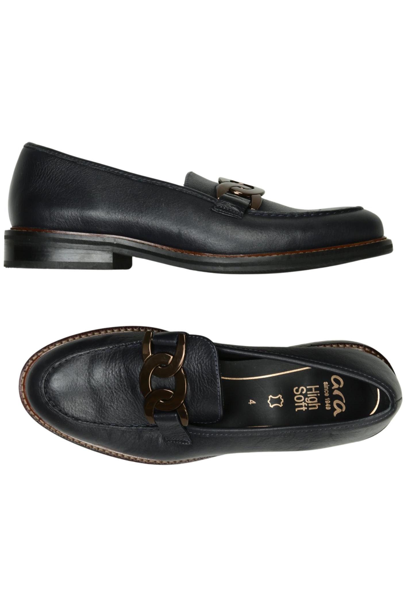 

Ara Damen Halbschuh, marineblau, Gr. 4