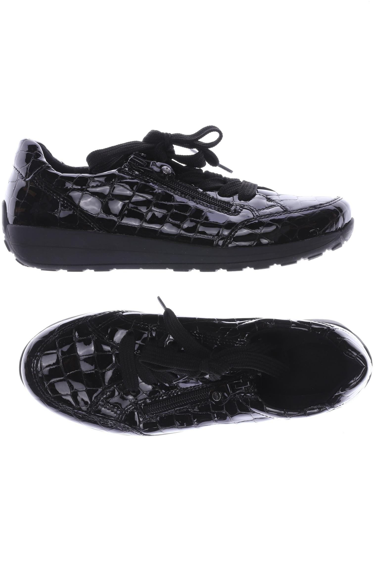 

Ara Damen Halbschuh, schwarz, Gr. 4