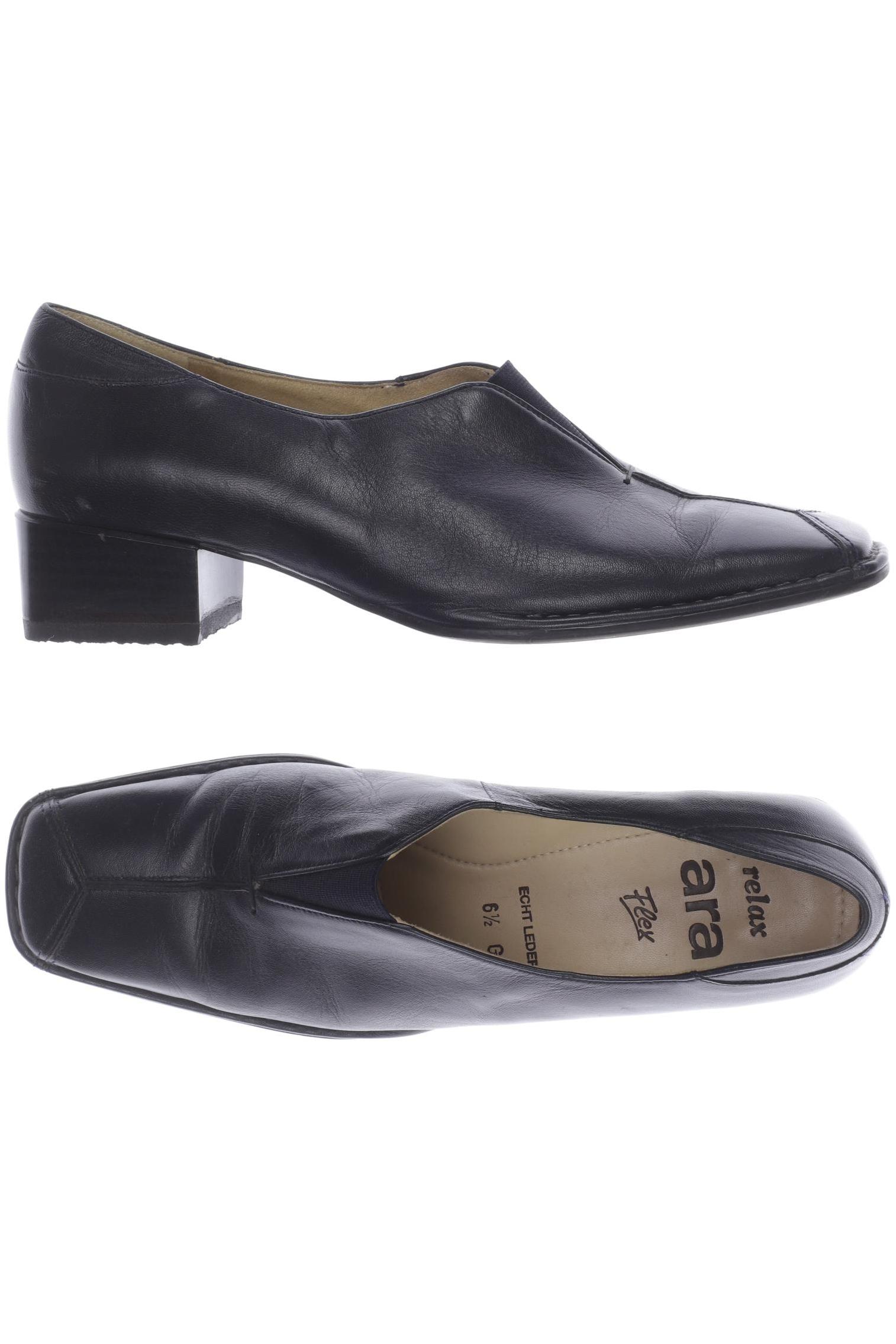 

Ara Damen Halbschuh, marineblau, Gr. 6.5