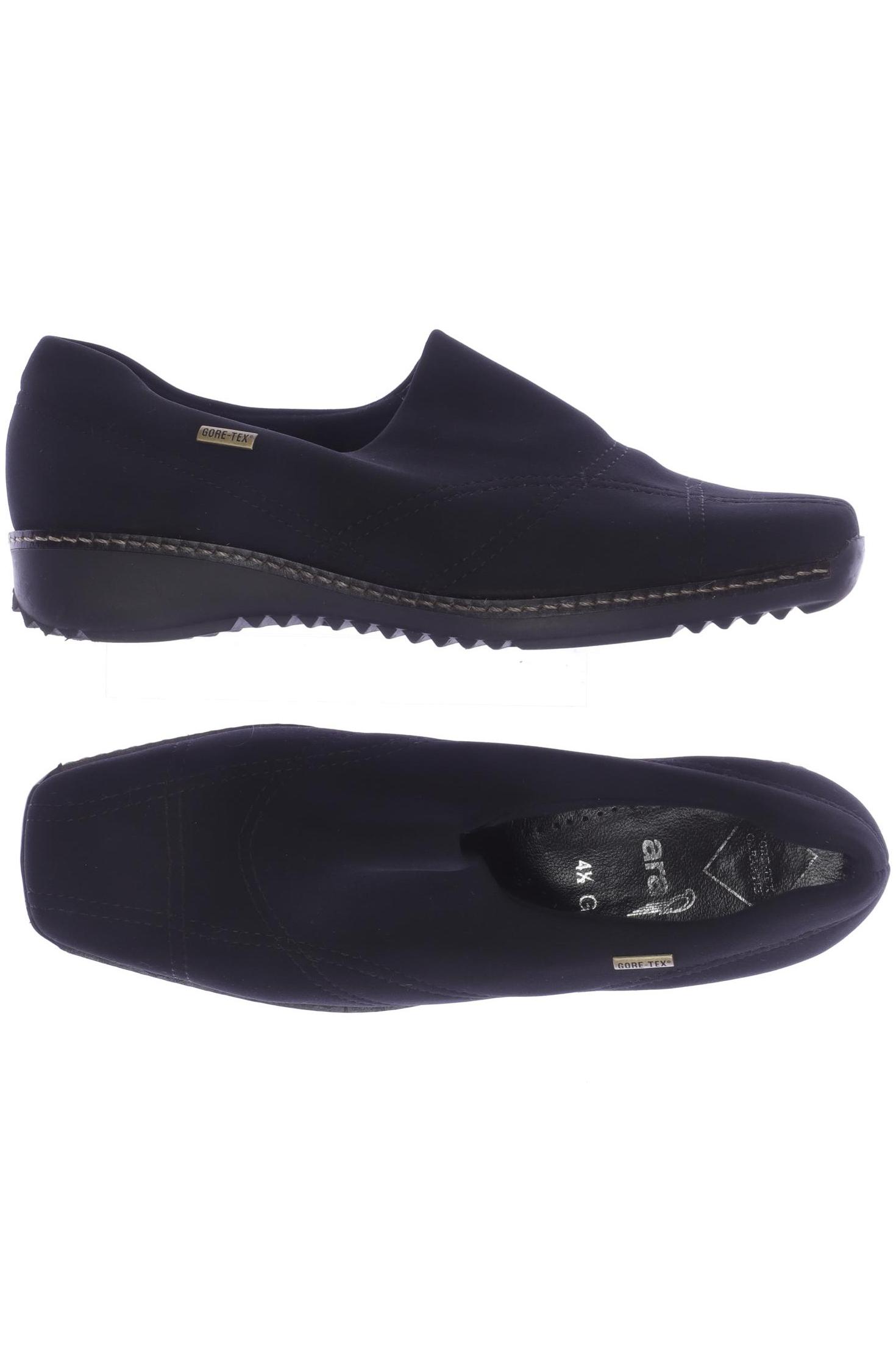 

Ara Damen Halbschuh, schwarz, Gr. 4.5