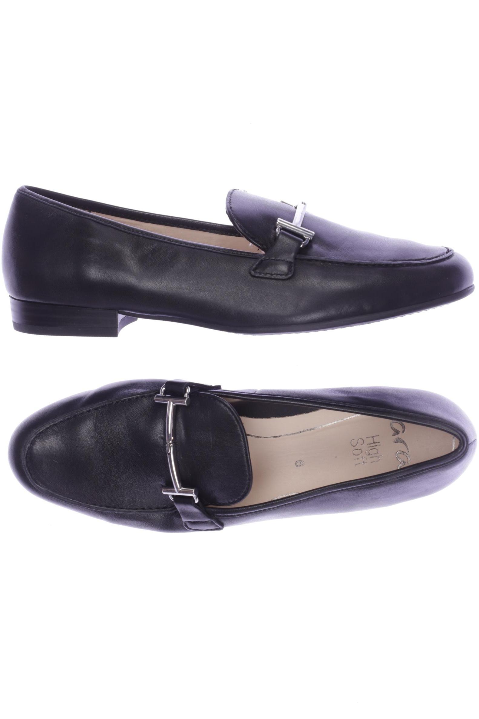 

Ara Damen Halbschuh, schwarz, Gr. 6