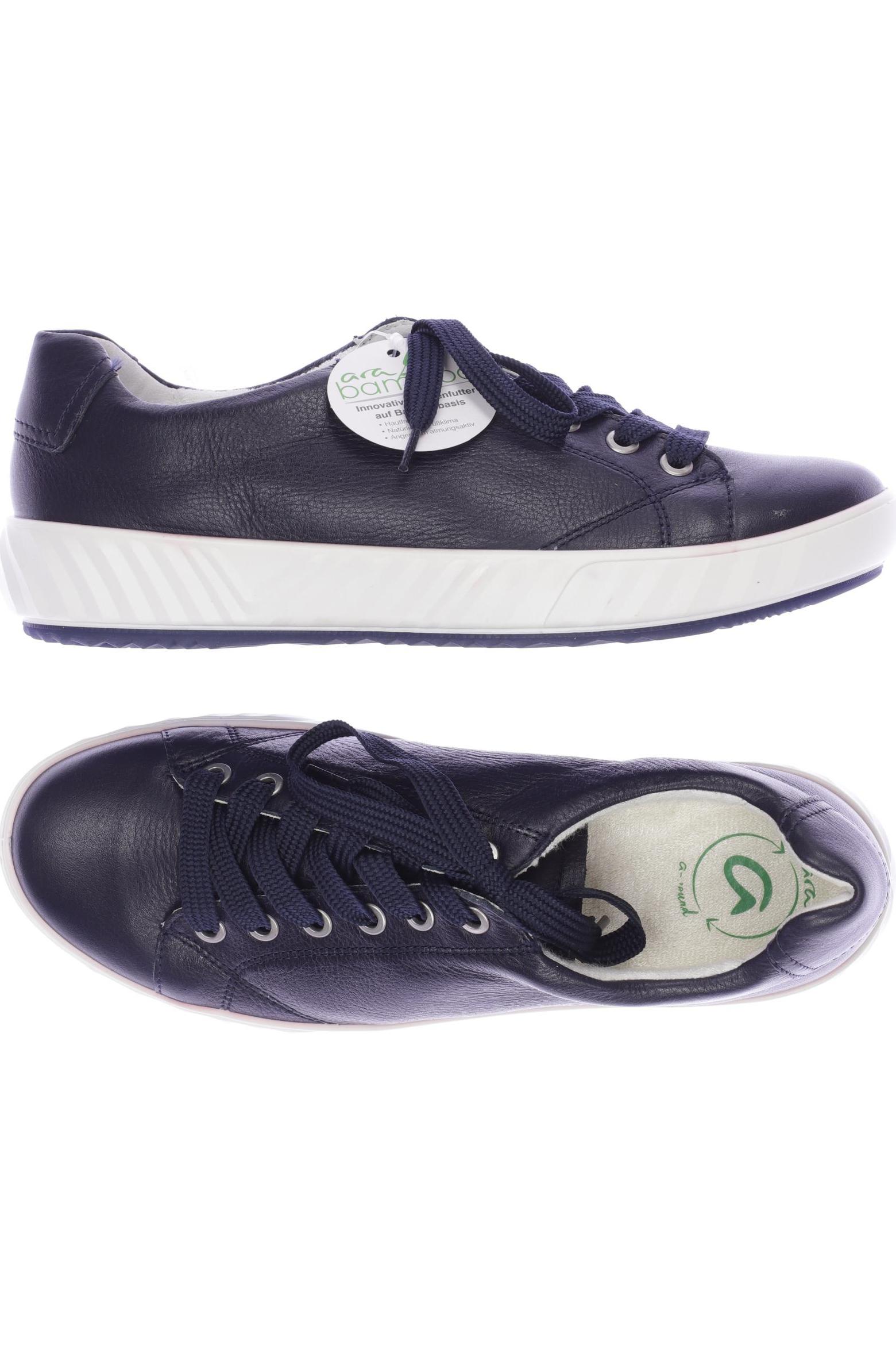 

Ara Damen Halbschuh, marineblau, Gr. 5.5
