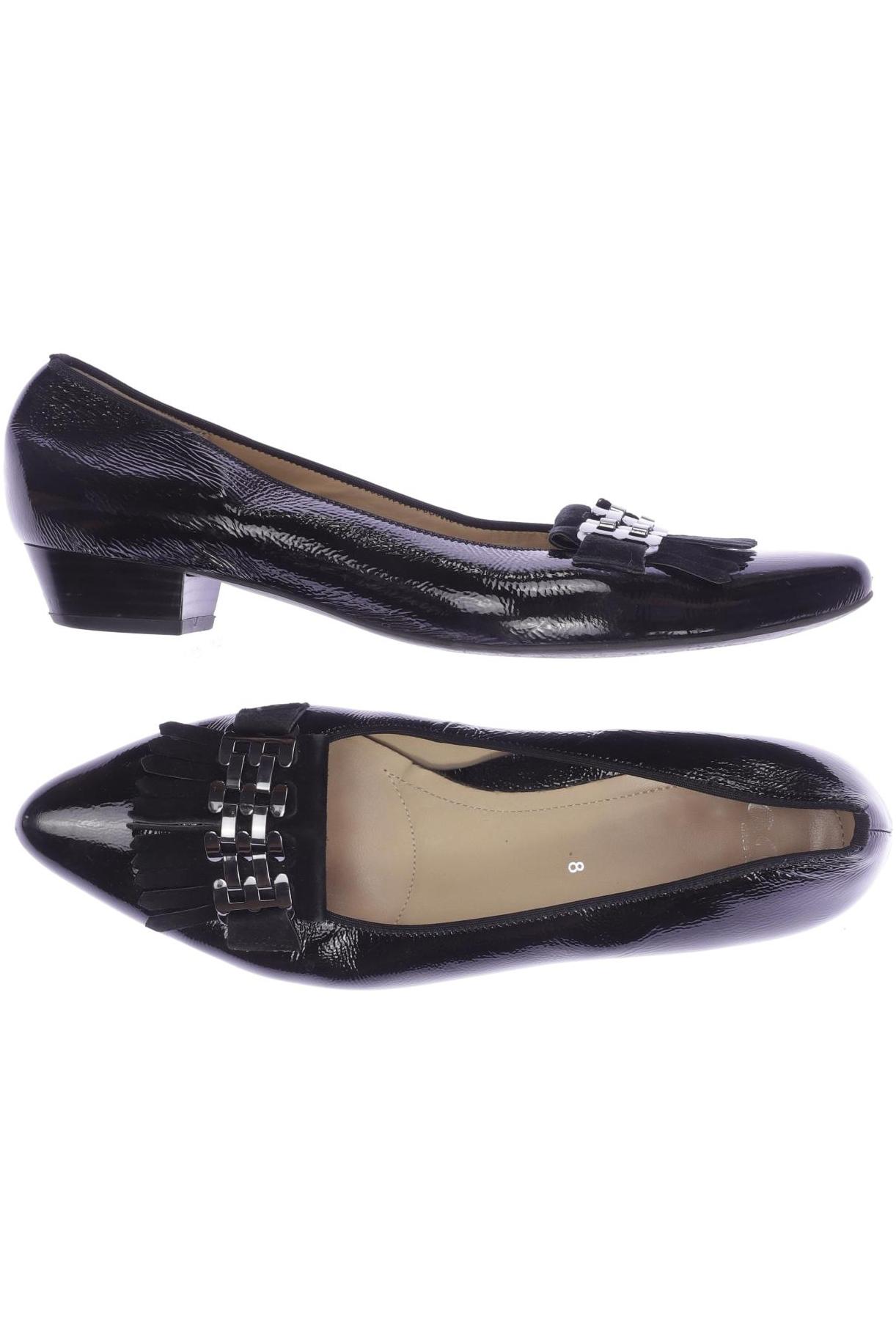 

Ara Damen Halbschuh, schwarz, Gr. 8