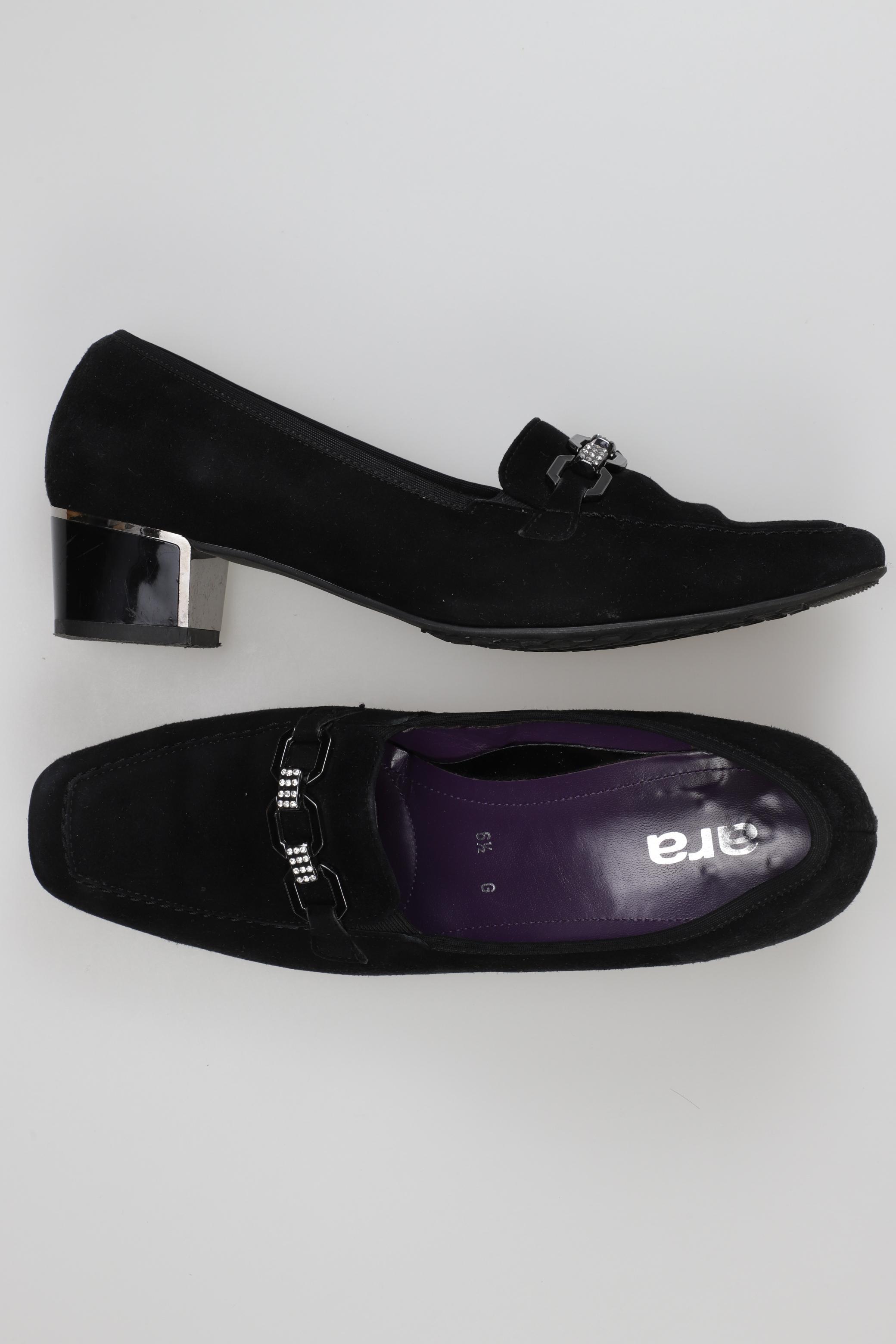 

Ara Damen Halbschuh, schwarz, Gr. 6.5