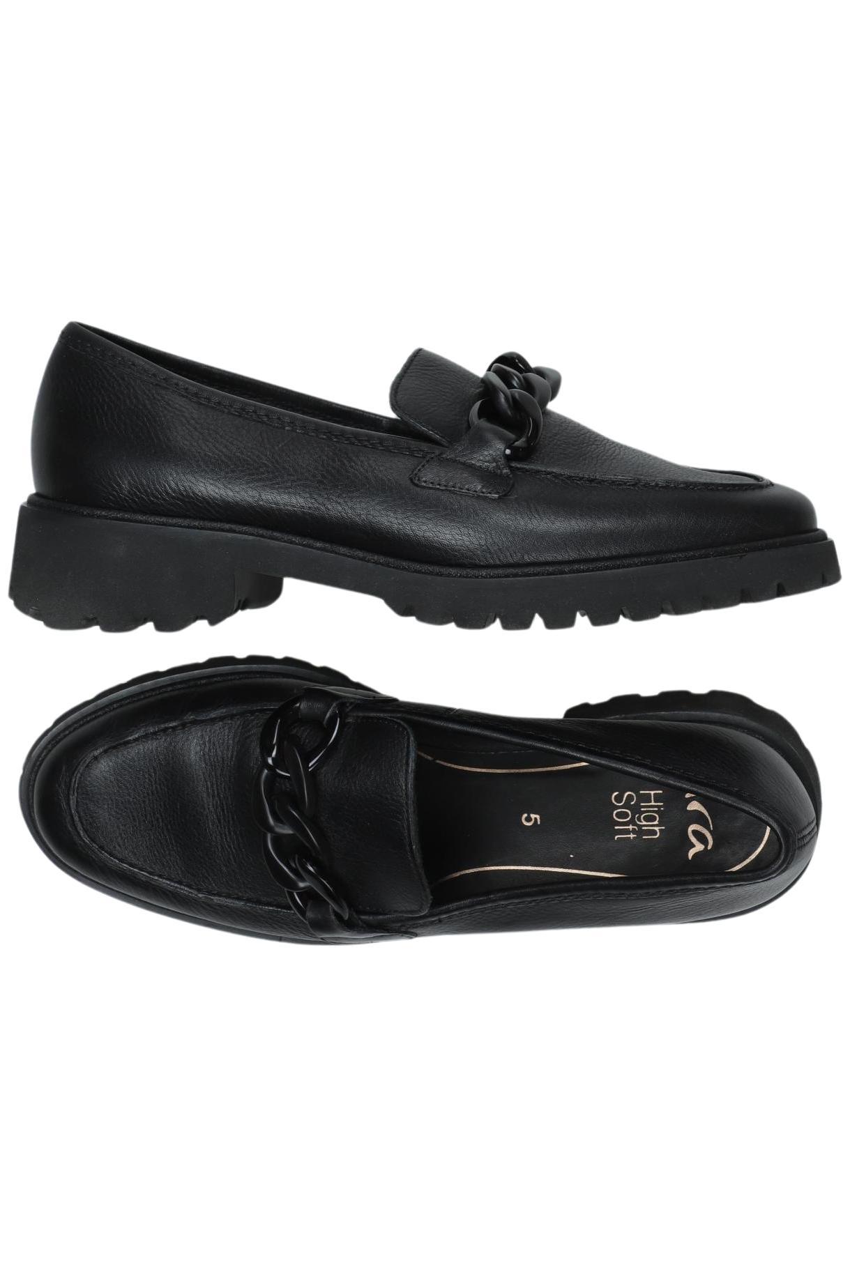 

Ara Damen Halbschuh, schwarz, Gr. 5