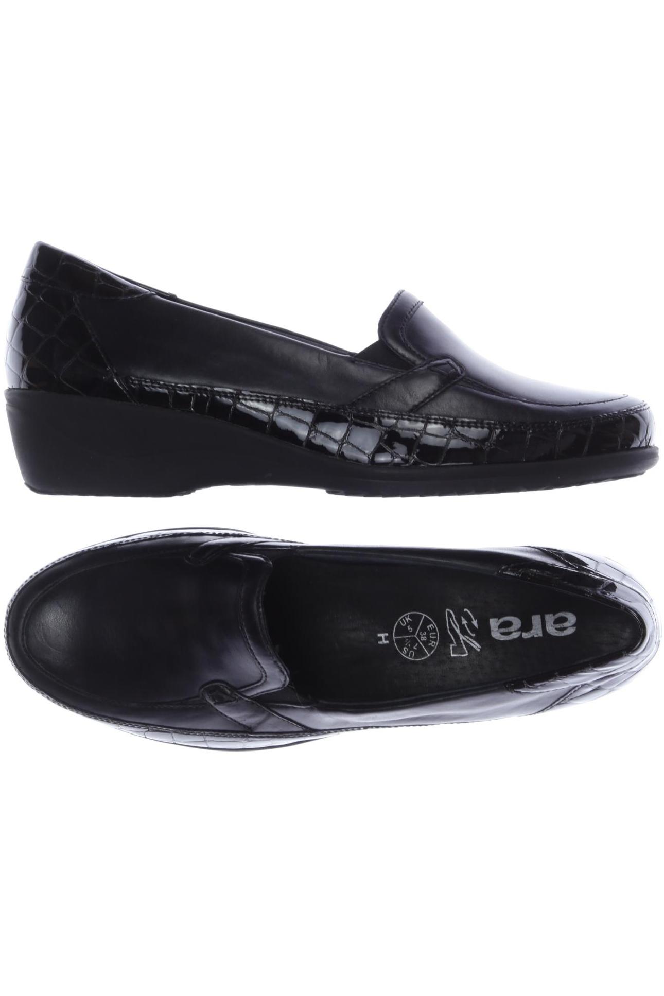 

Ara Damen Halbschuh, schwarz, Gr. 38