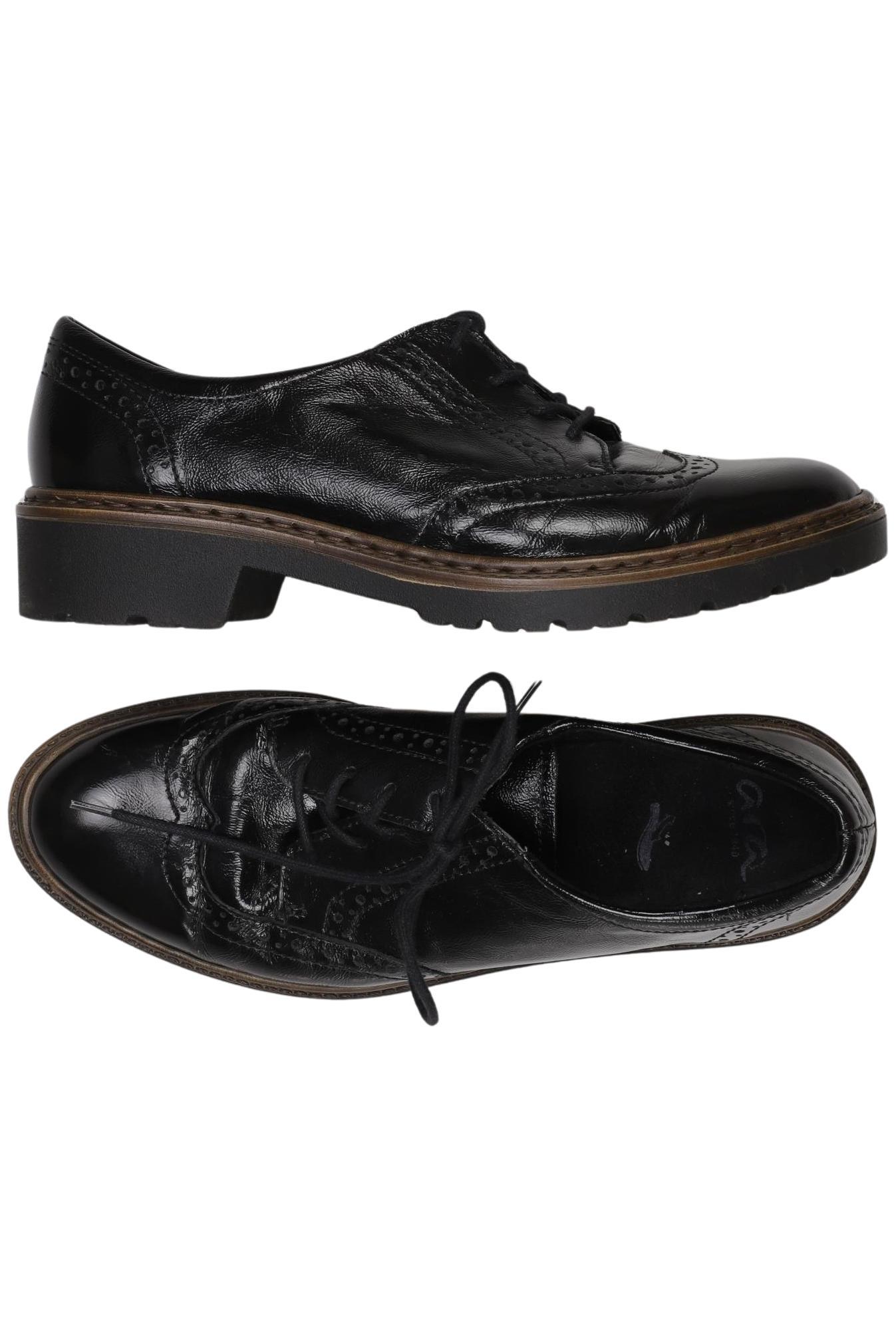 

Ara Damen Halbschuh, schwarz, Gr. 38