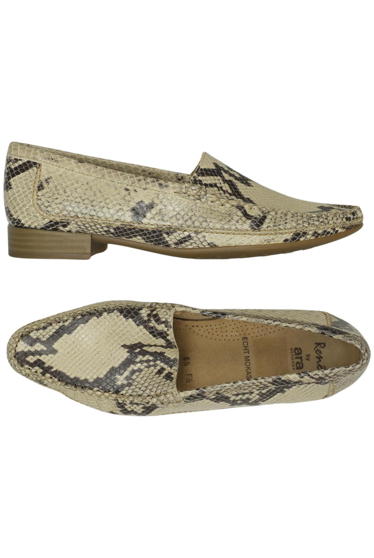 

Ara Damen Halbschuh, beige, Gr. 6.5