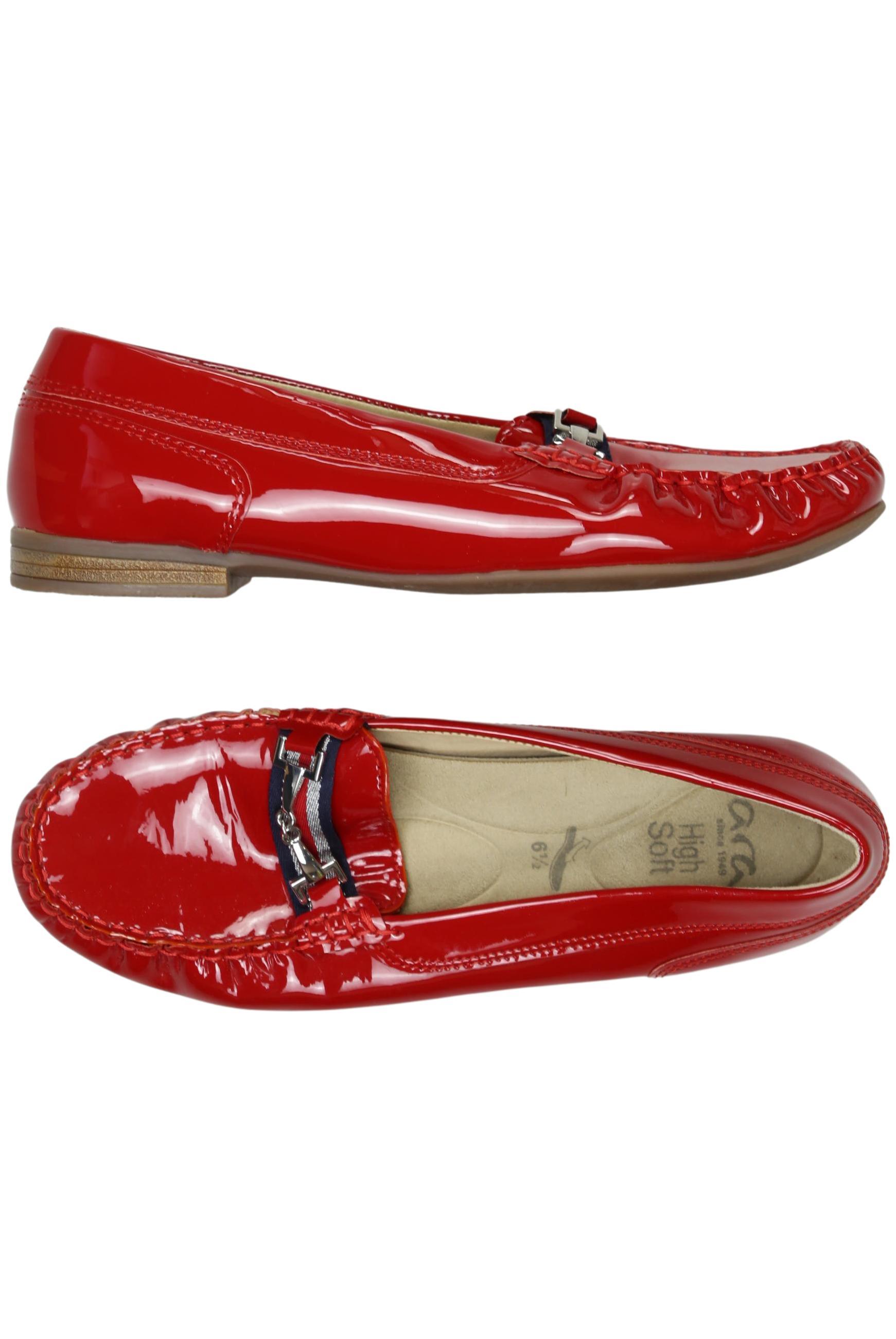 

Ara Damen Halbschuh, rot, Gr. 6.5