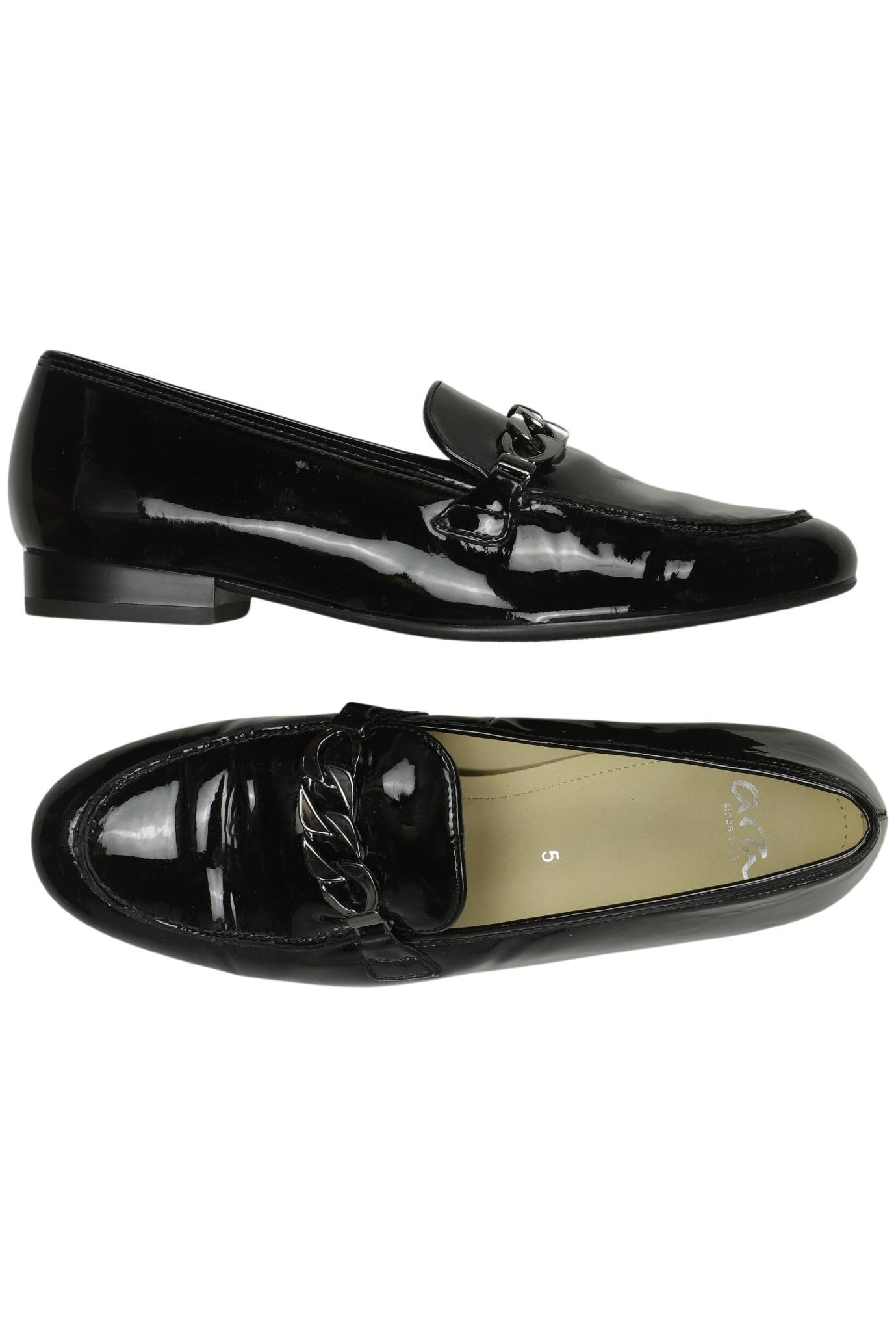 

Ara Damen Halbschuh, schwarz, Gr. 5