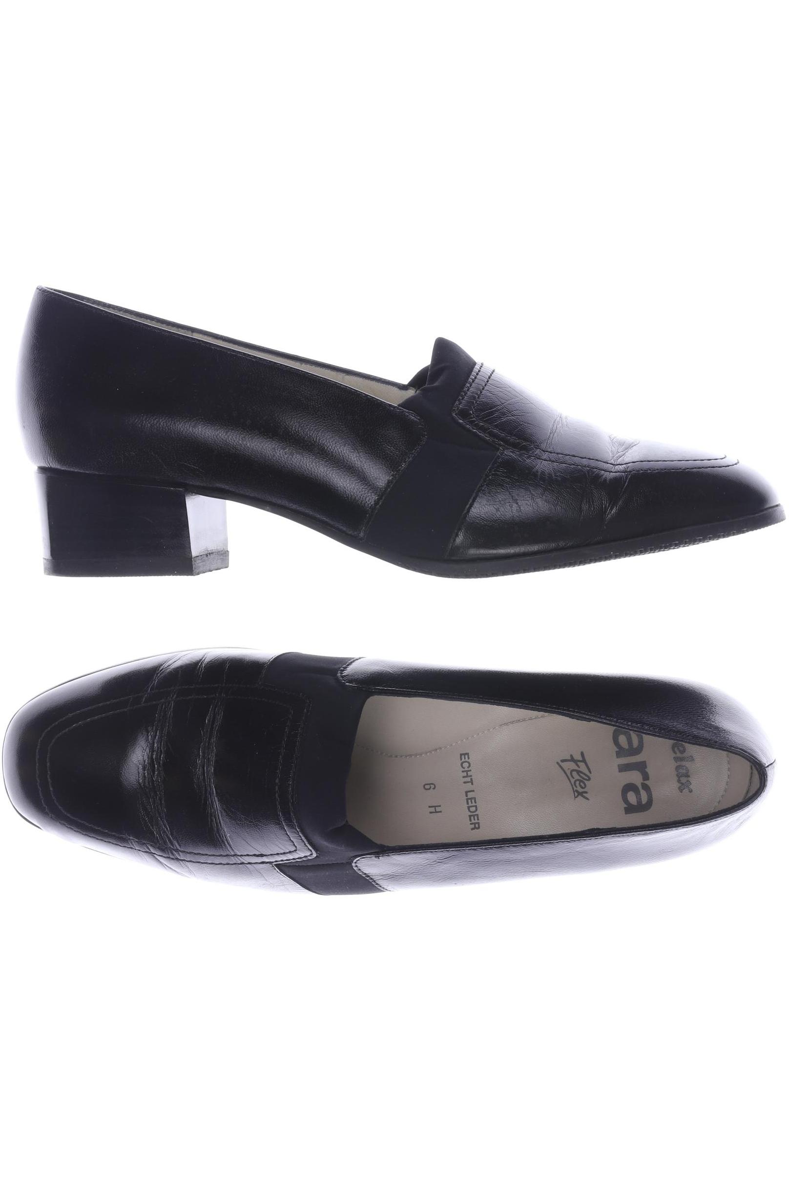 

Ara Damen Halbschuh, schwarz, Gr. 6