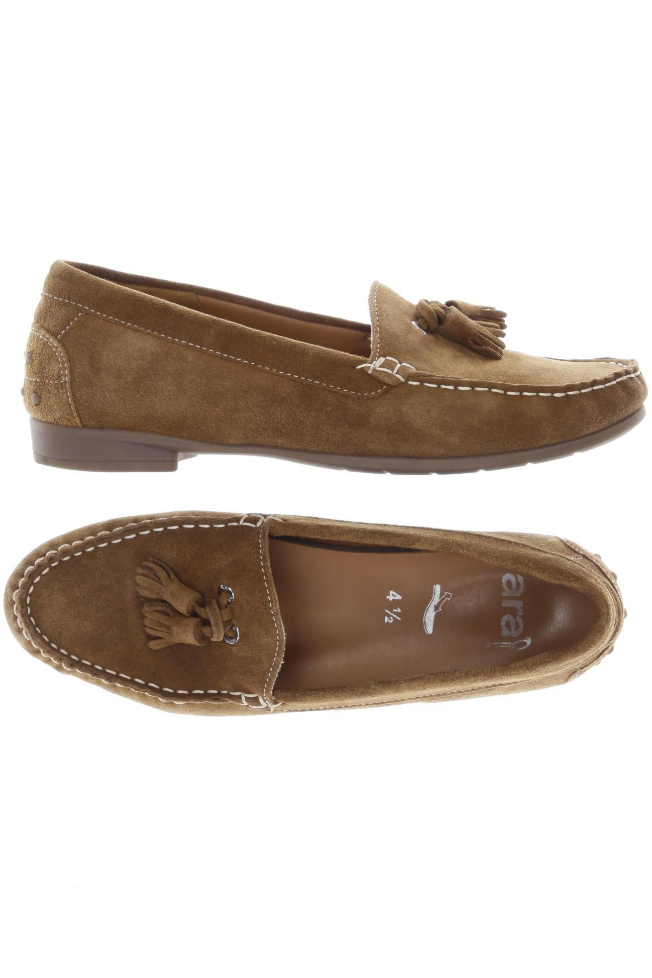 

Ara Damen Halbschuh, braun, Gr. 4.5