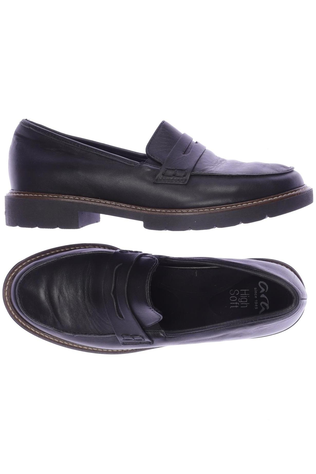 

Ara Damen Halbschuh, schwarz, Gr. 38