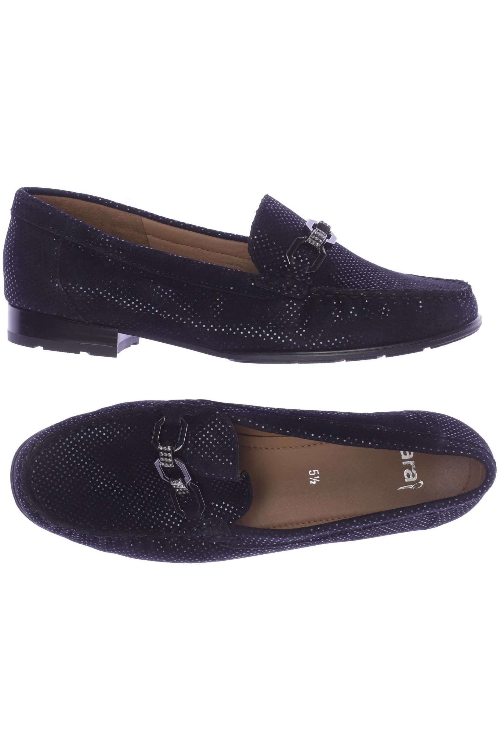 

Ara Damen Halbschuh, marineblau, Gr. 38.5