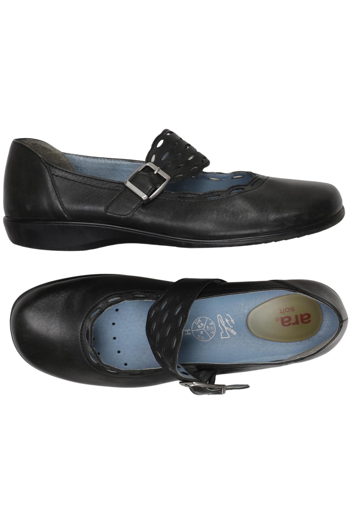 

Ara Damen Halbschuh, schwarz, Gr. 40