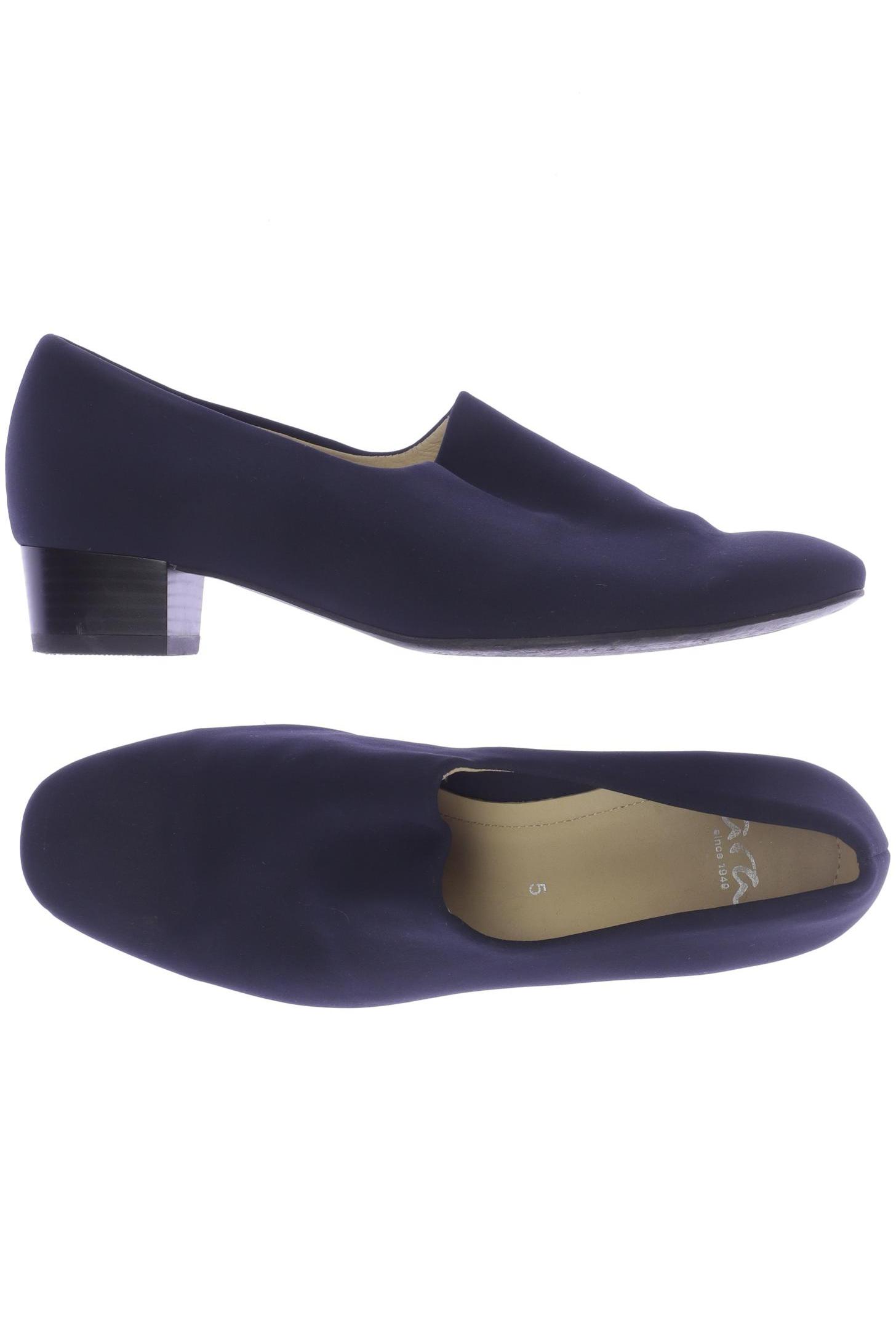 

Ara Damen Halbschuh, marineblau, Gr. 5
