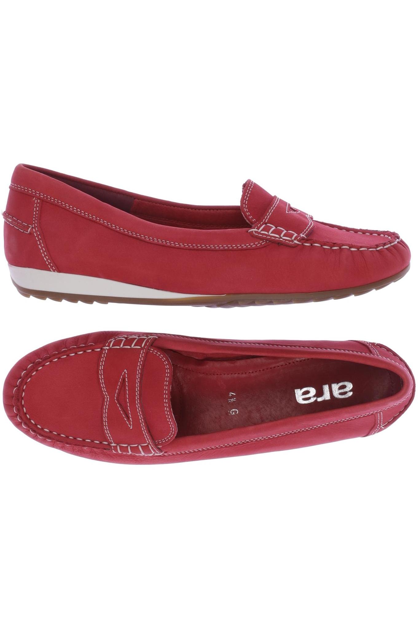 

Ara Damen Halbschuh, rot, Gr. 37.5