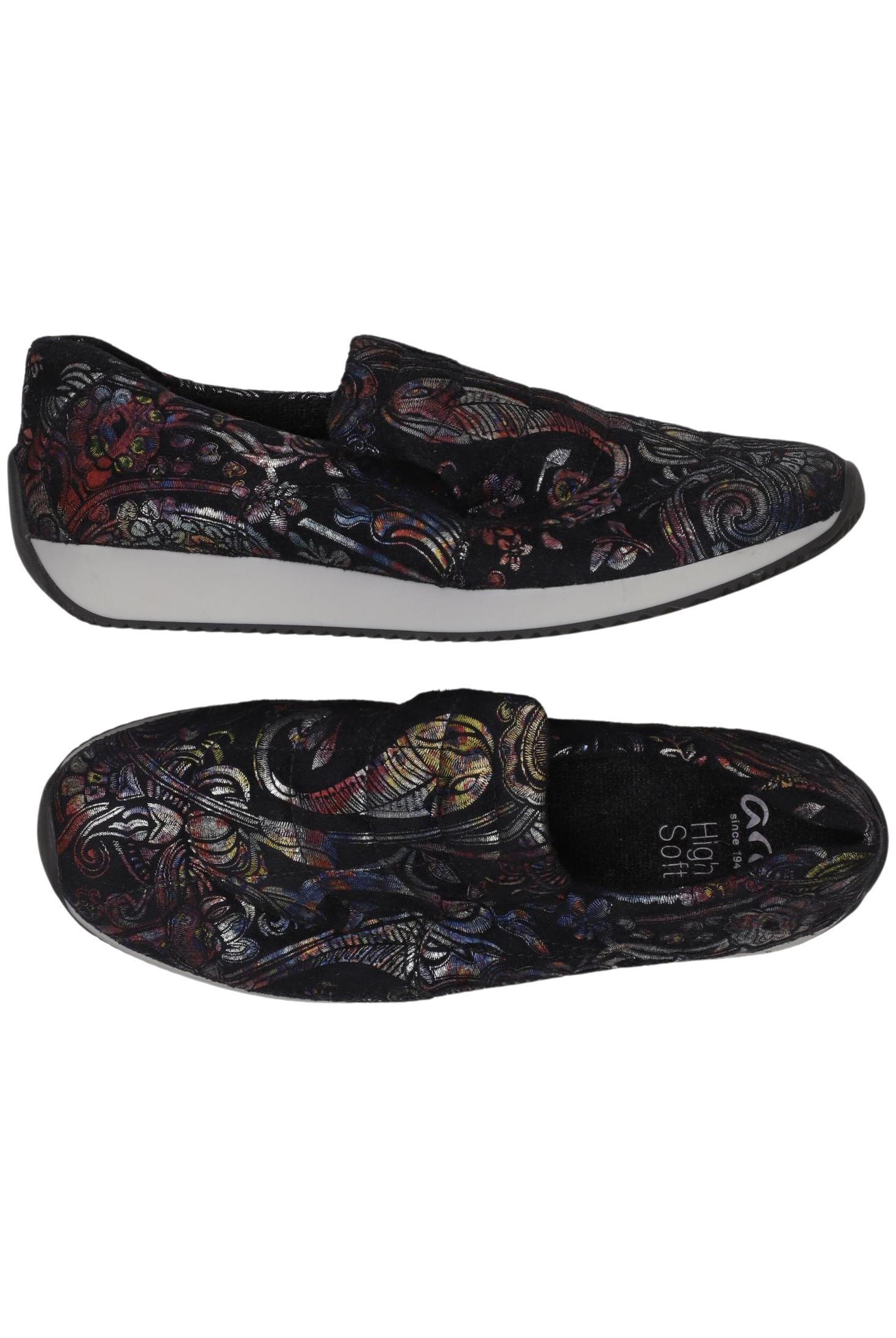 

Ara Damen Halbschuh, schwarz, Gr. 5