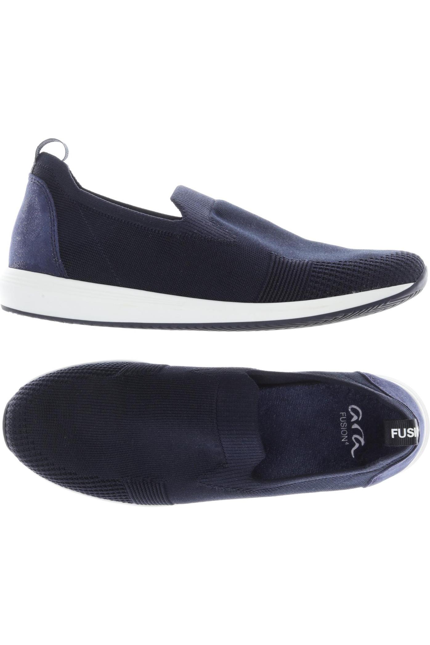 

Ara Damen Halbschuh, marineblau, Gr. 4.5