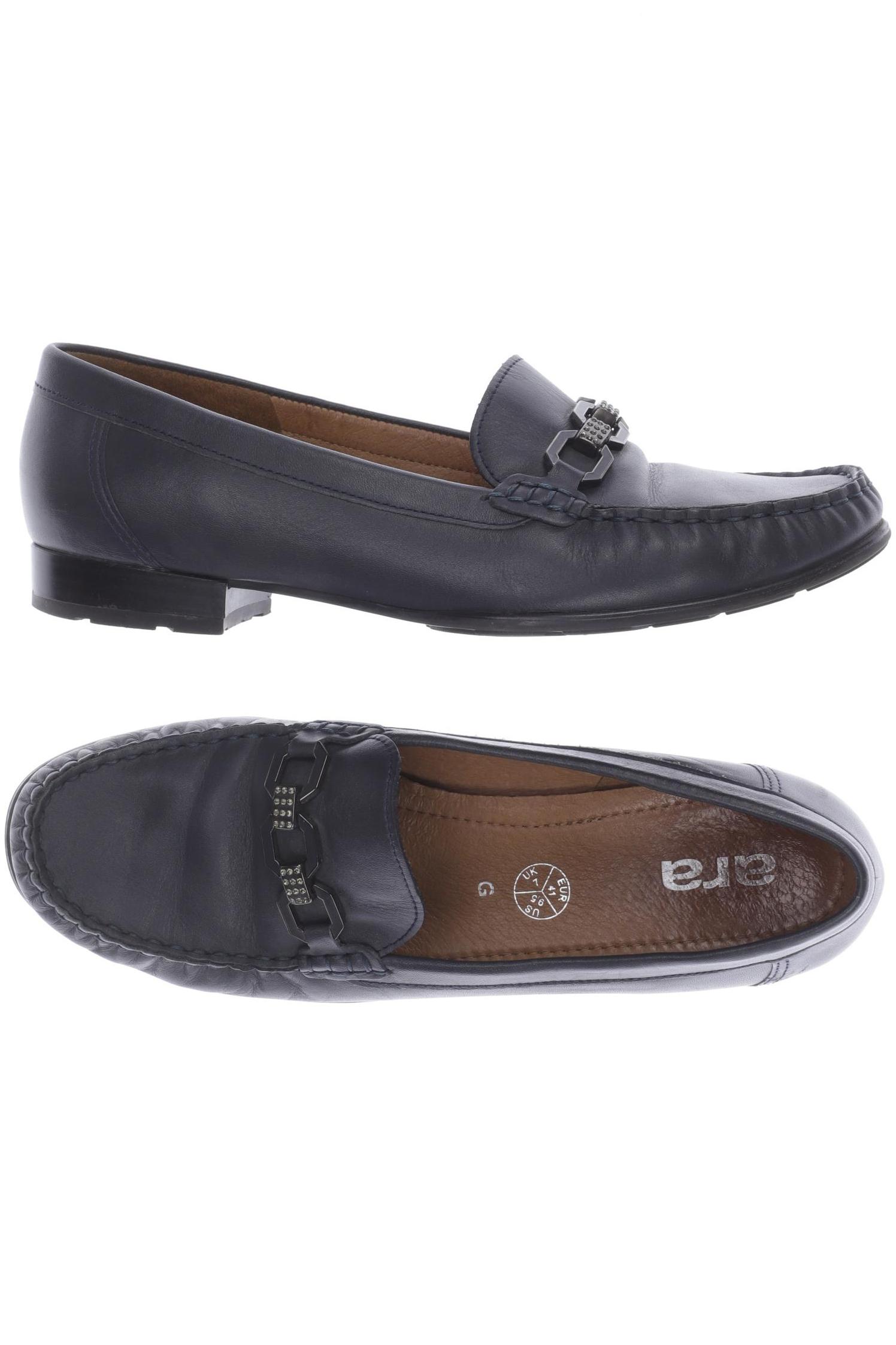 

Ara Damen Halbschuh, marineblau, Gr. 41