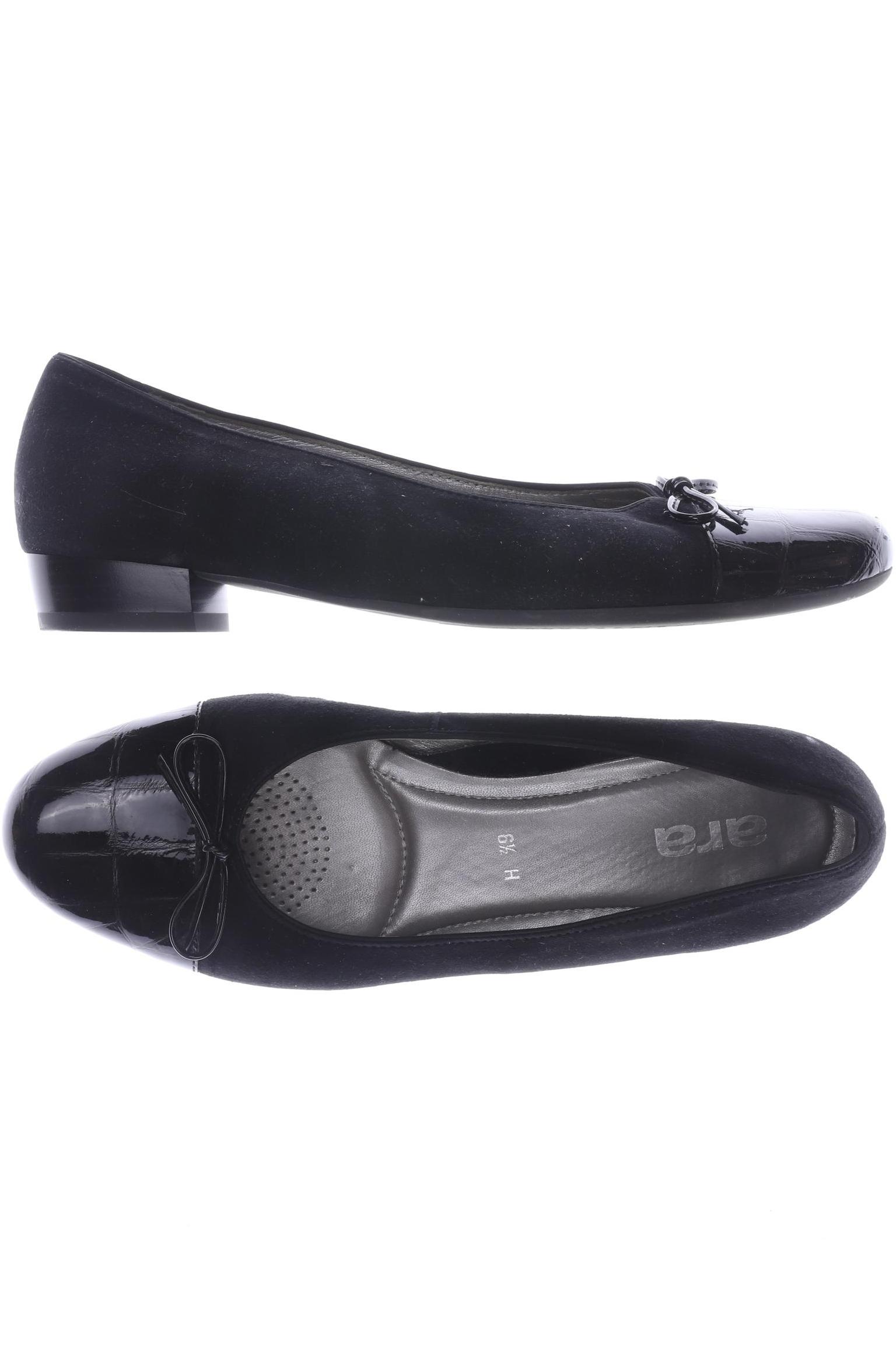 

Ara Damen Halbschuh, schwarz, Gr. 6.5