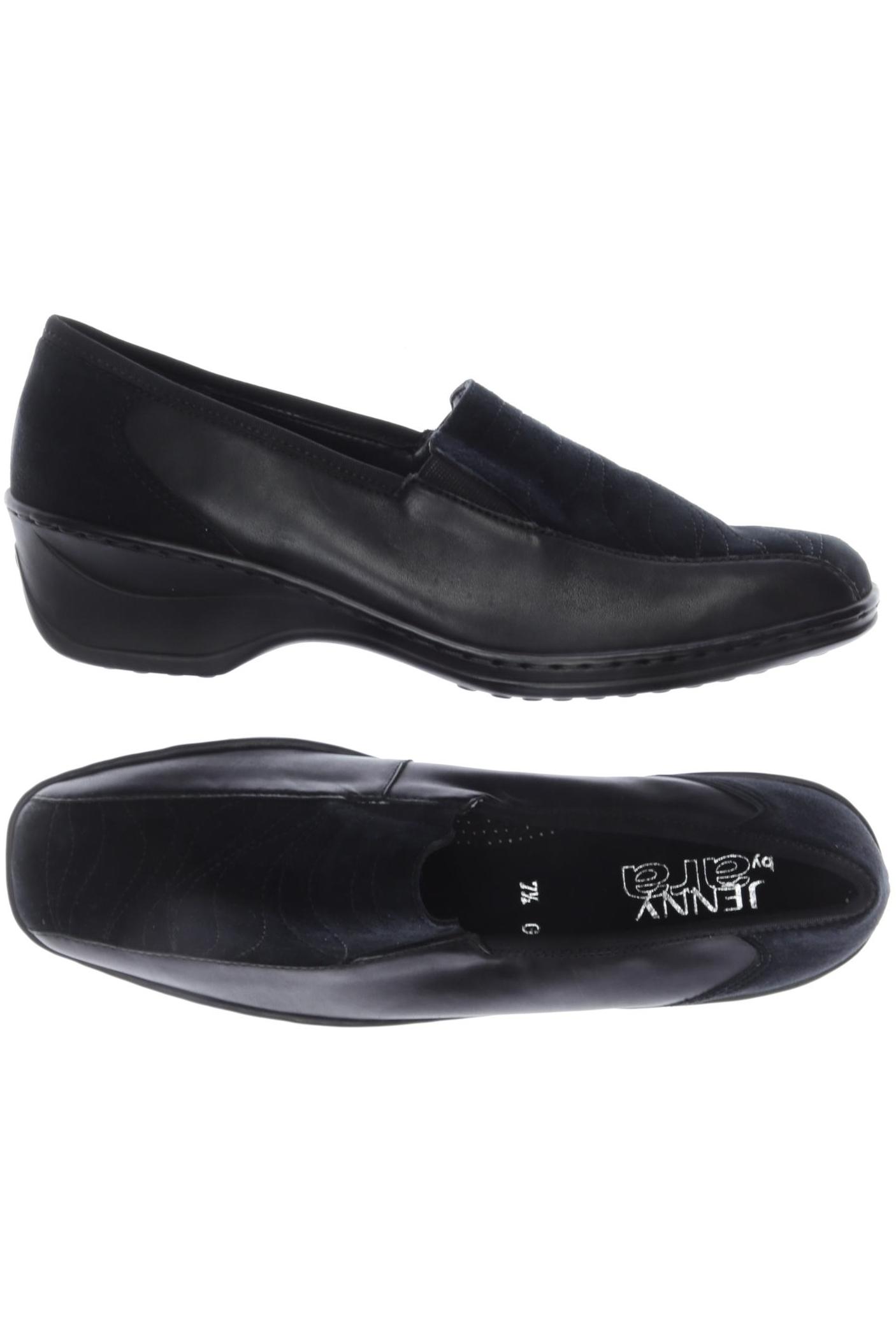 

Ara Damen Halbschuh, schwarz, Gr. 7.5