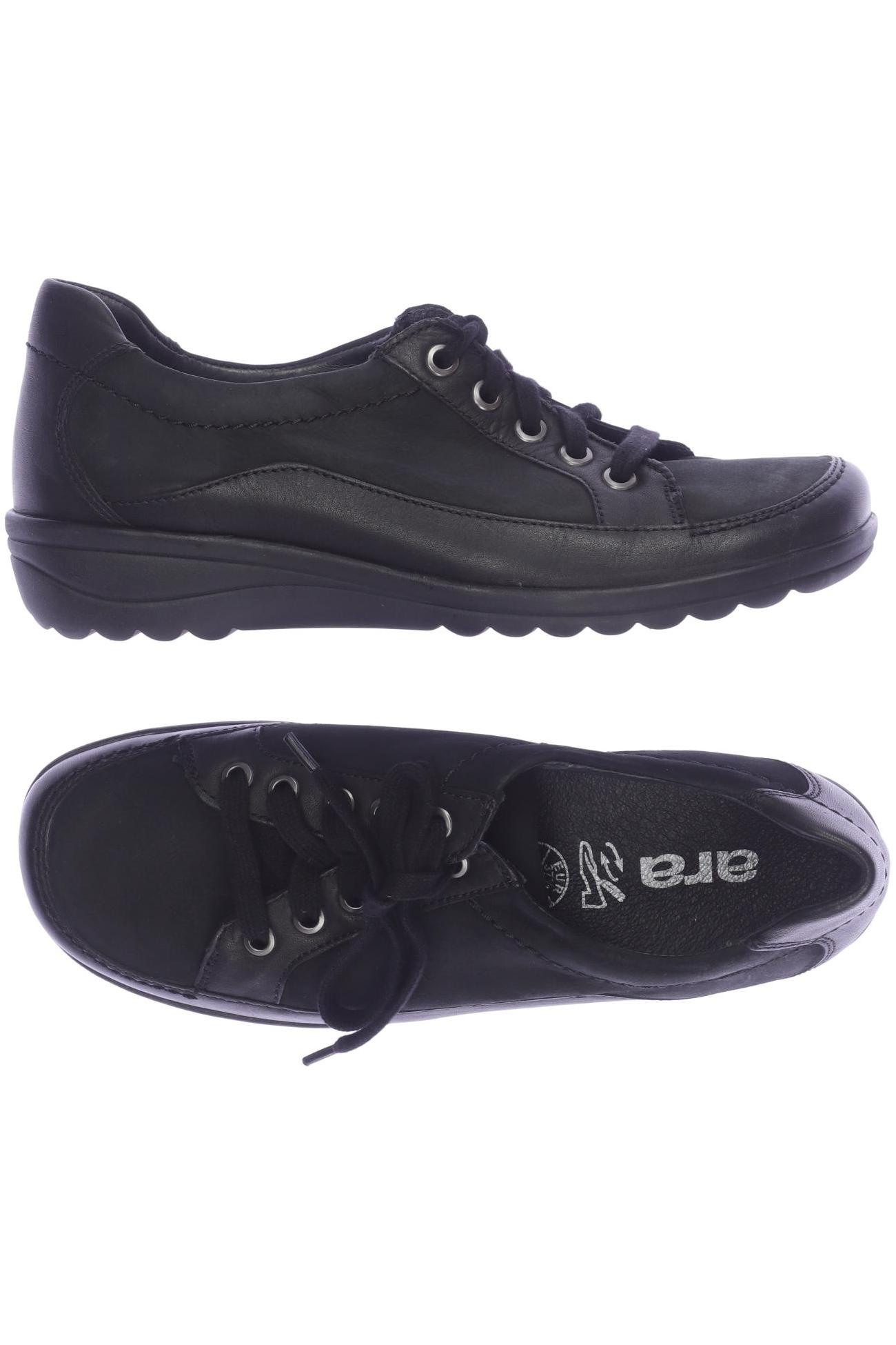 

Ara Damen Halbschuh, schwarz, Gr. 37.5