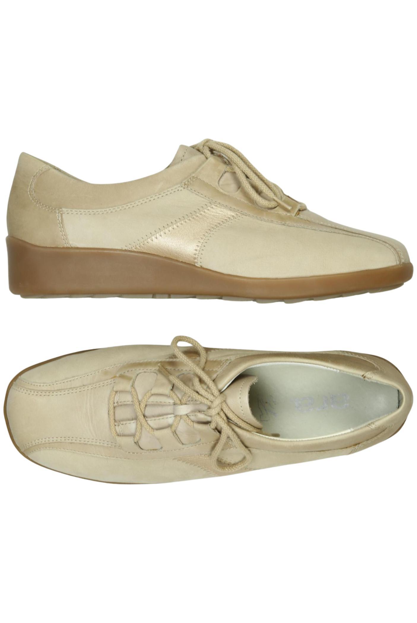 

Ara Damen Halbschuh, beige, Gr. 4.5