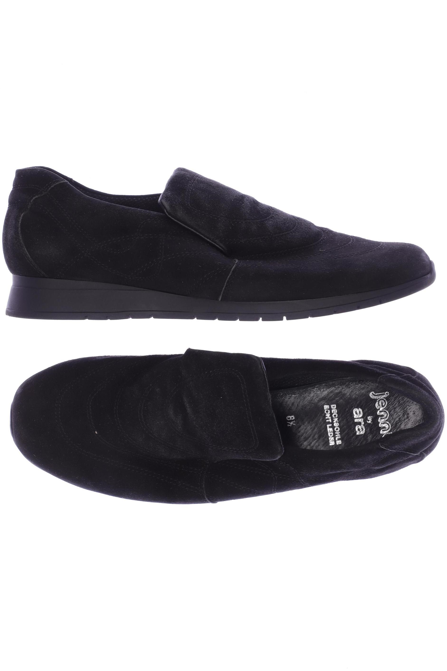 

Ara Damen Halbschuh, schwarz, Gr. 8.5
