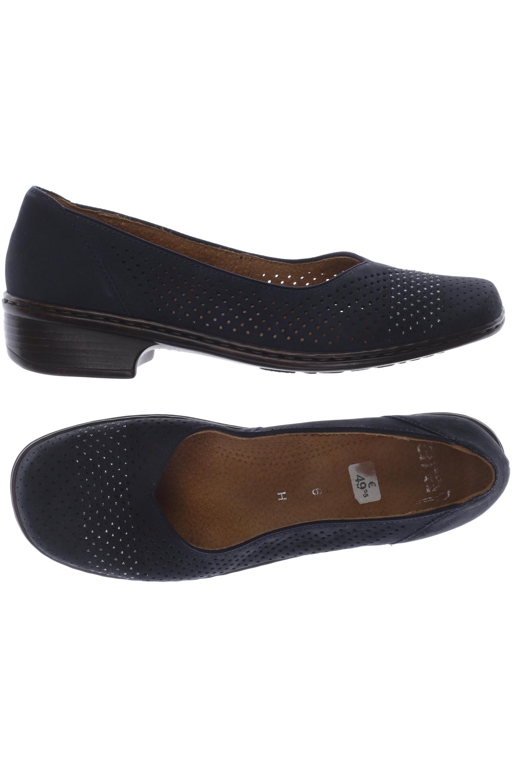 

Ara Damen Halbschuh, marineblau, Gr. 6