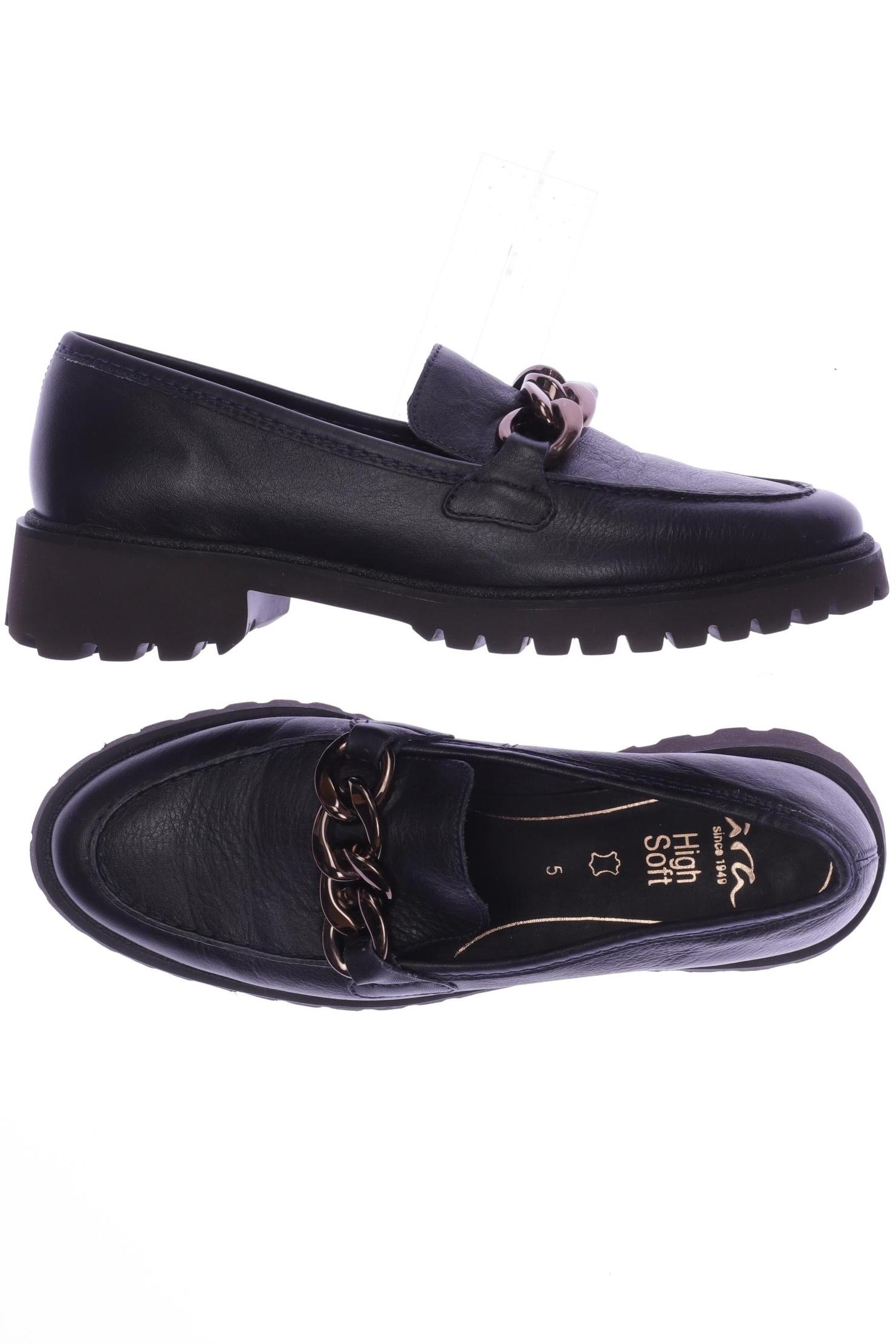 

Ara Damen Halbschuh, marineblau, Gr. 5
