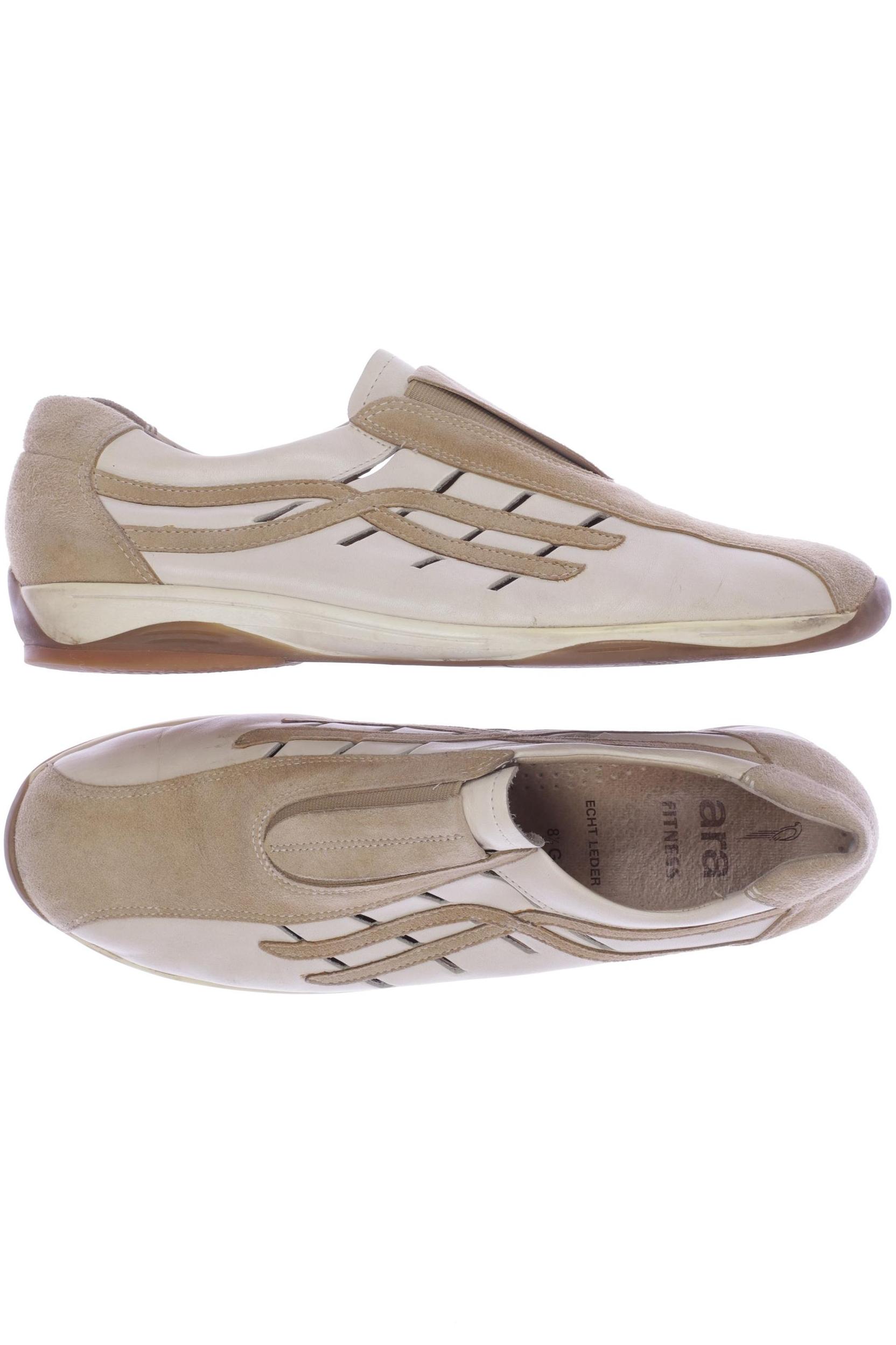 

Ara Damen Halbschuh, beige, Gr. 8.5