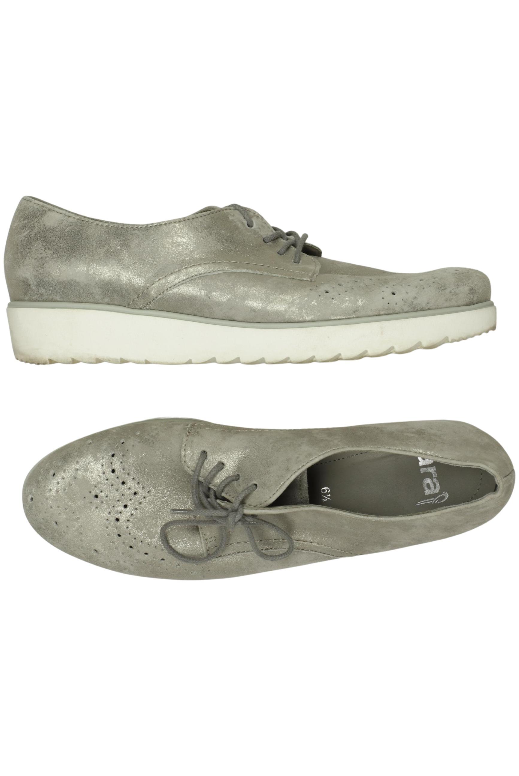 

Ara Damen Halbschuh, silber, Gr. 6.5