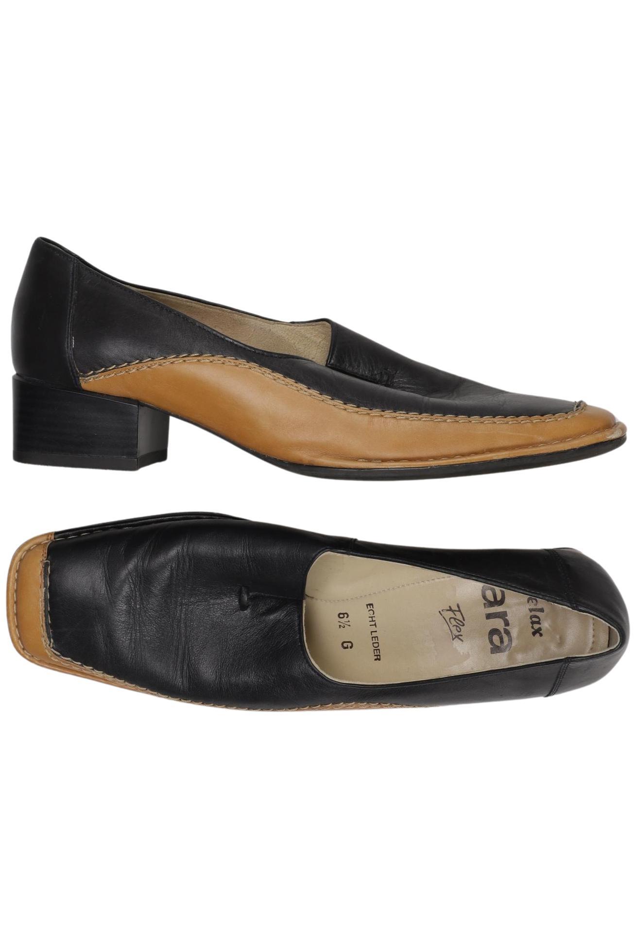 

Ara Damen Halbschuh, schwarz, Gr. 6.5