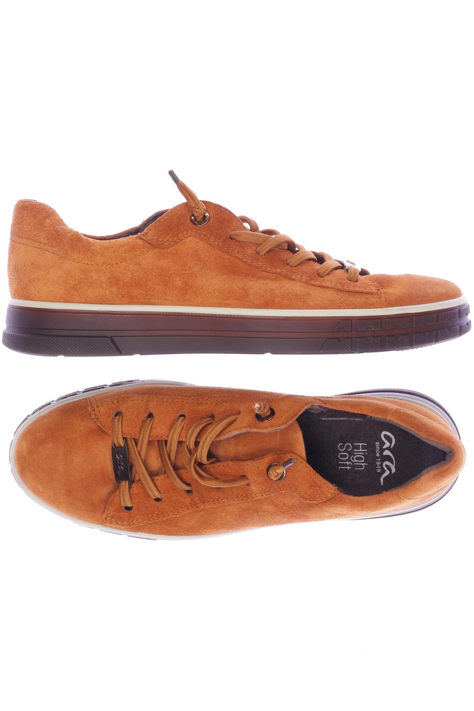 Thumbnail - Ara Damen Halbschuh, orange, Gr. 5.5