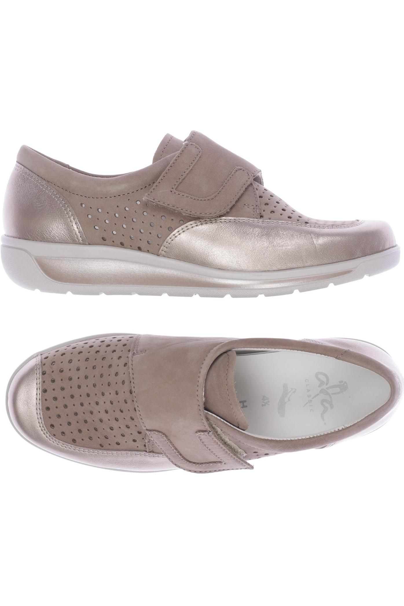 

Ara Damen Halbschuh, beige, Gr. 4.5