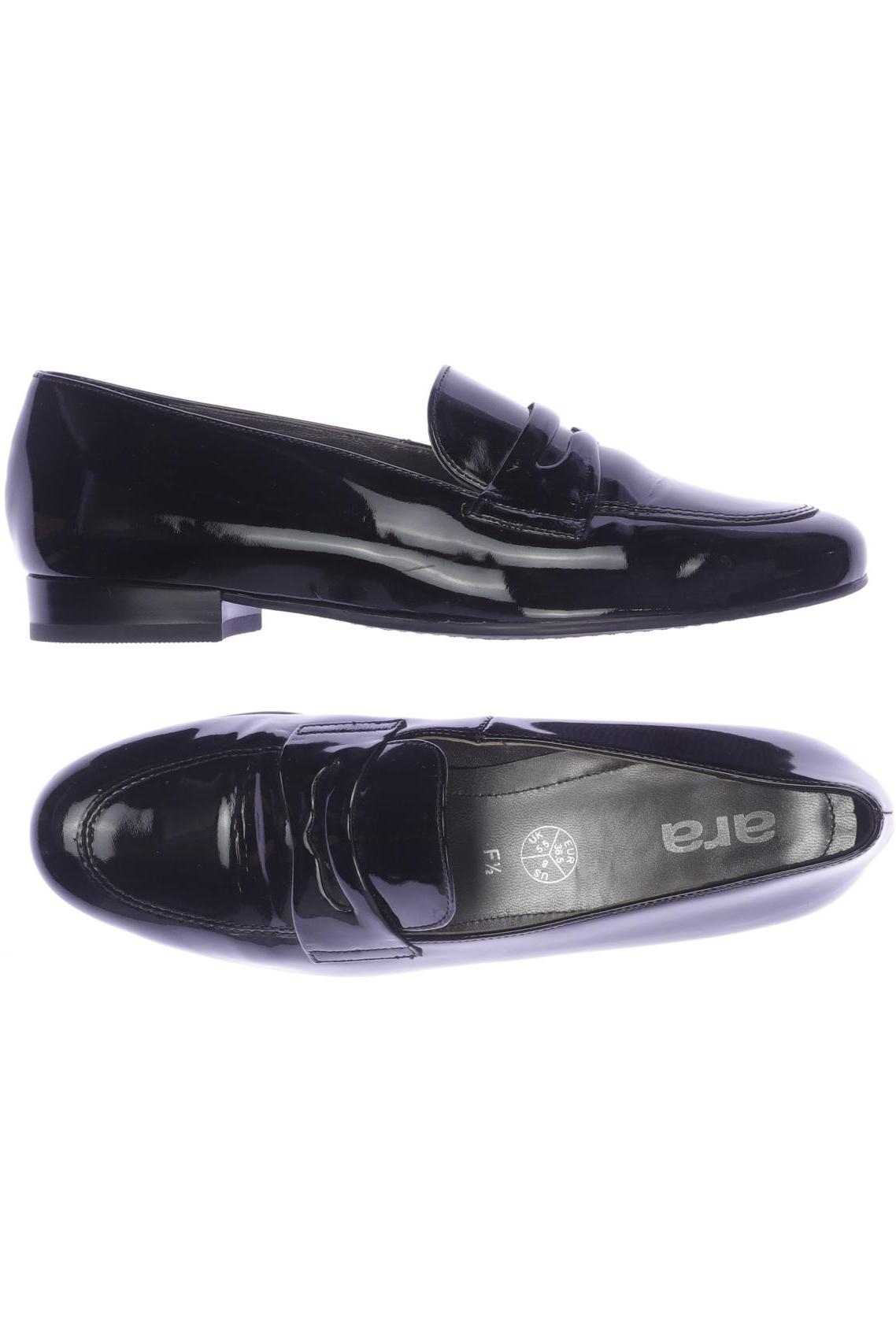 

Ara Damen Halbschuh, schwarz, Gr. 38.5