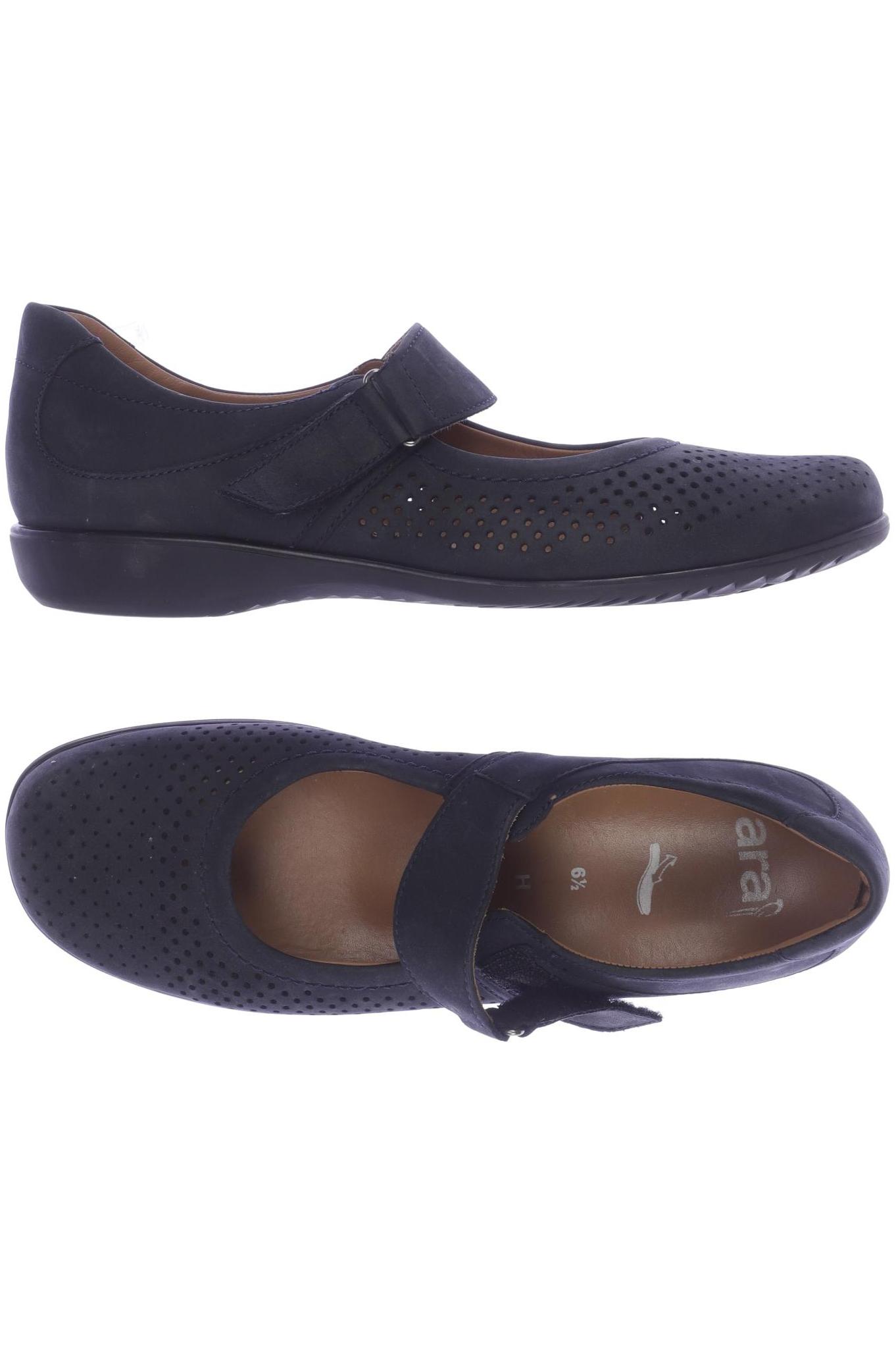 

Ara Damen Halbschuh, marineblau, Gr. 6.5